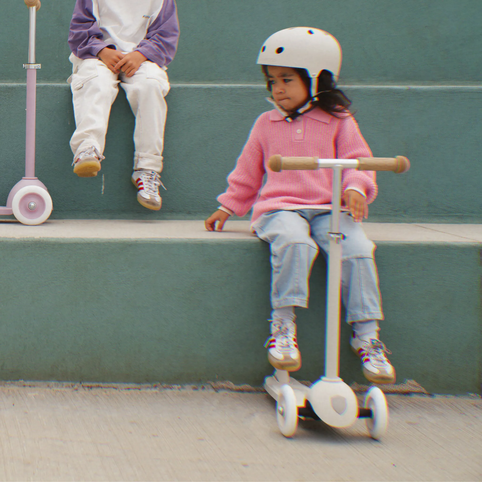 Banwood Kids Eco Helmet 50-54cm - Ivory