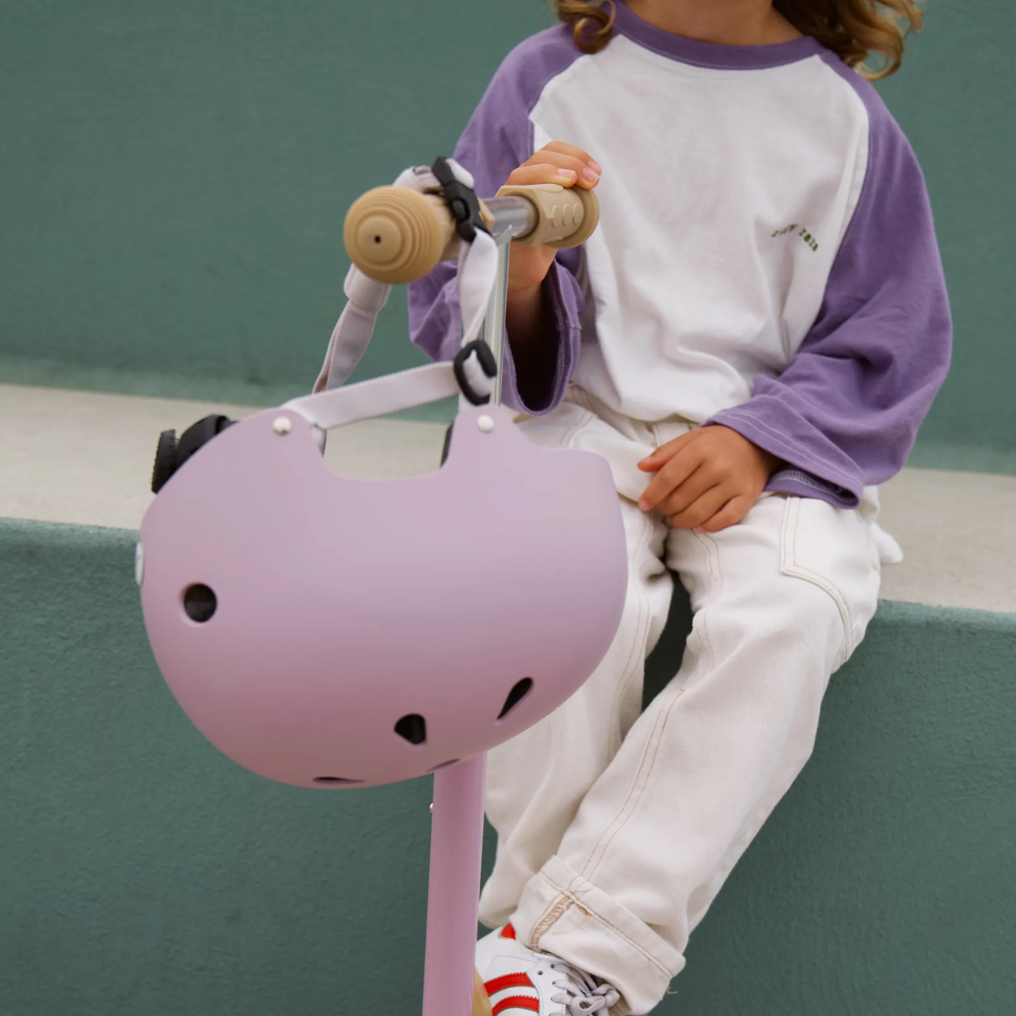 Banwood Kids Eco Helmet 50-54cm - Lavender