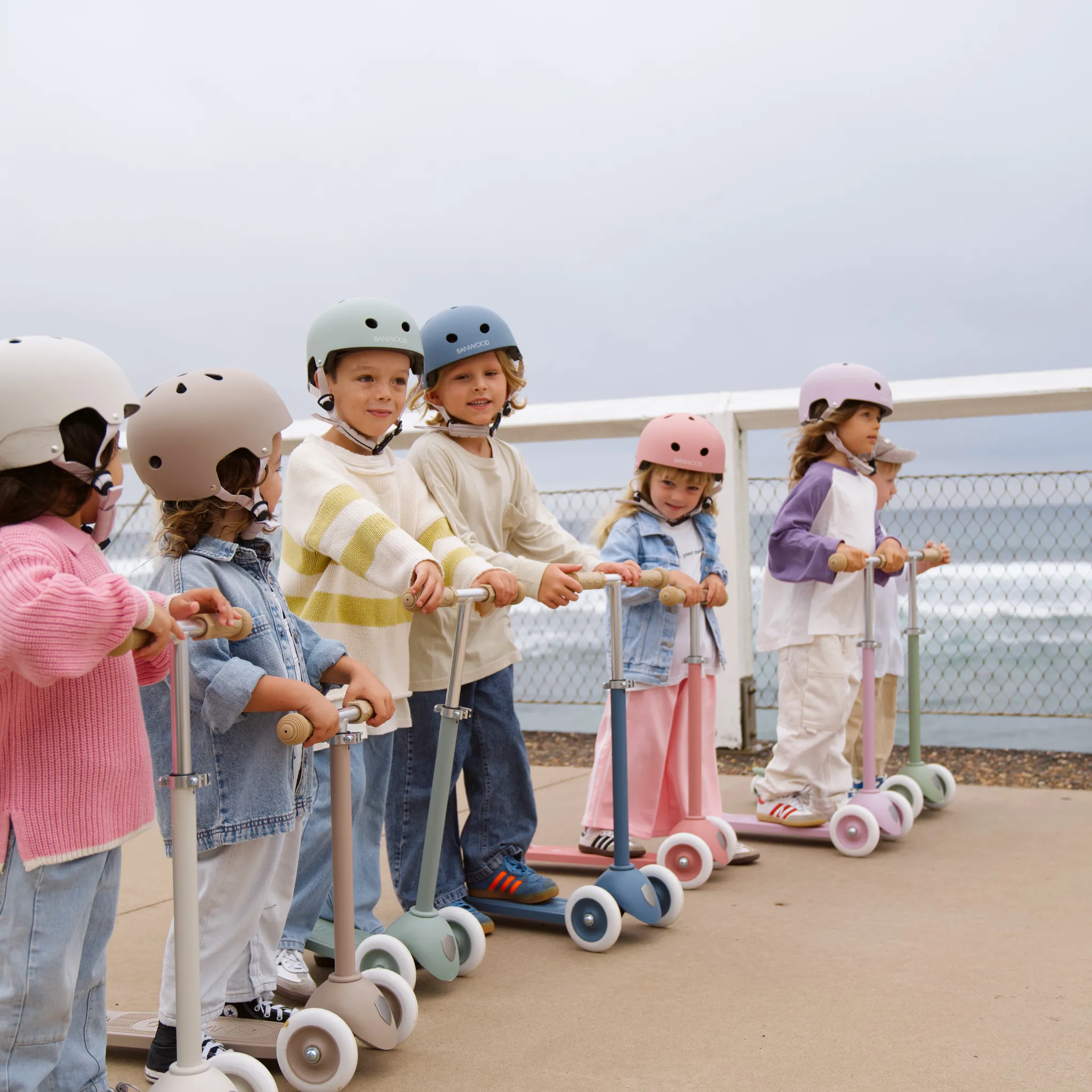 Banwood Kids Eco Helmet 50-54cm - Teal