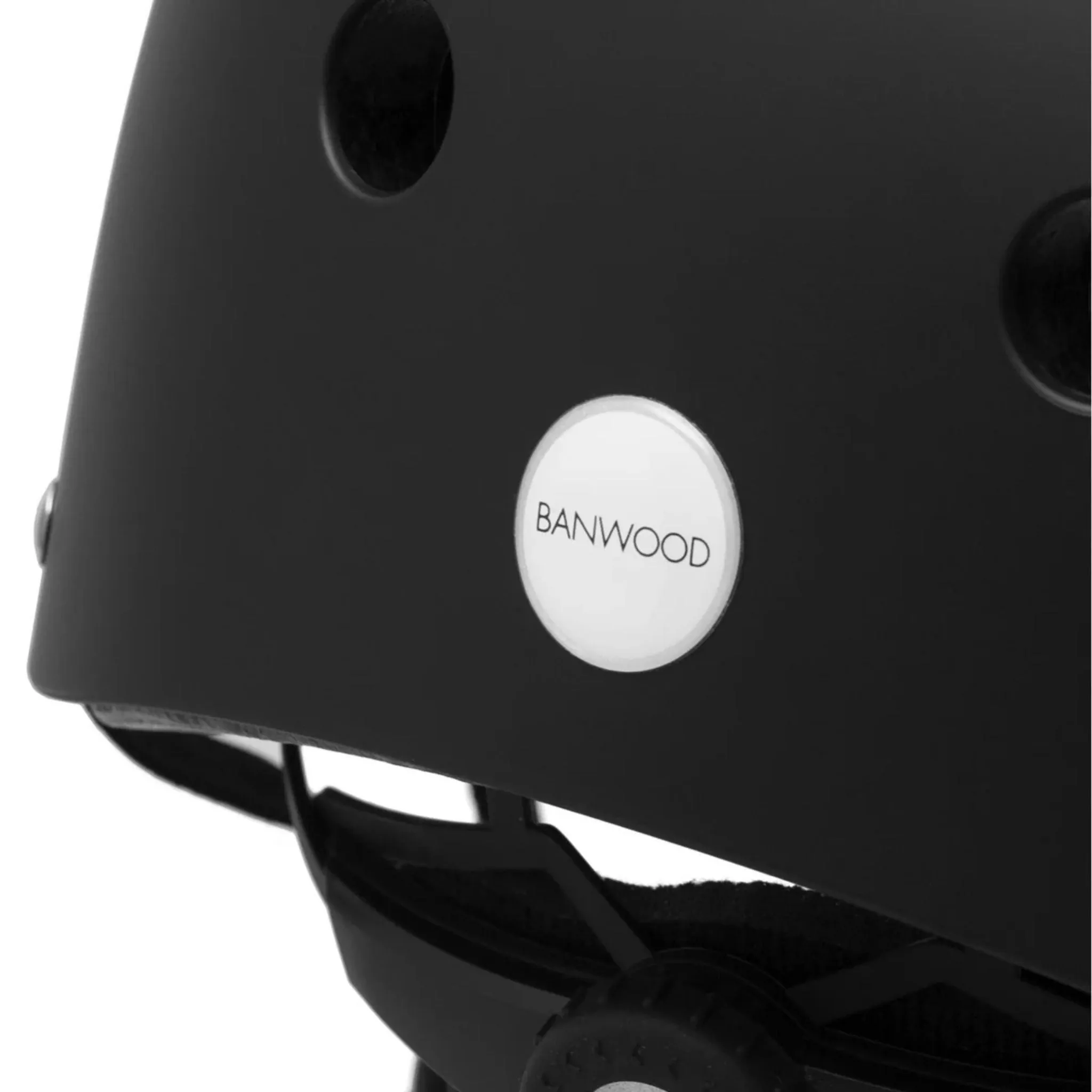 Banwood Kids Helmet 50-54cm - Matte Black