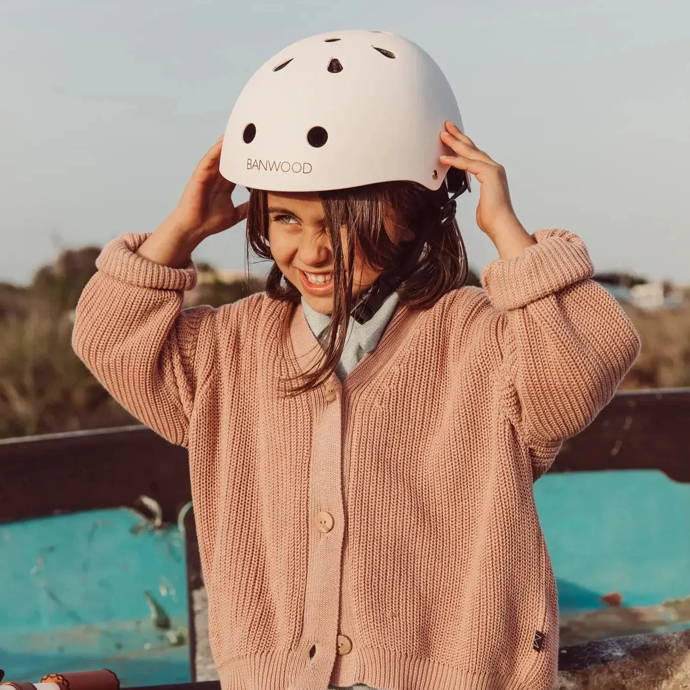 Banwood Kids Helmet 50-54cm - Matte Pink