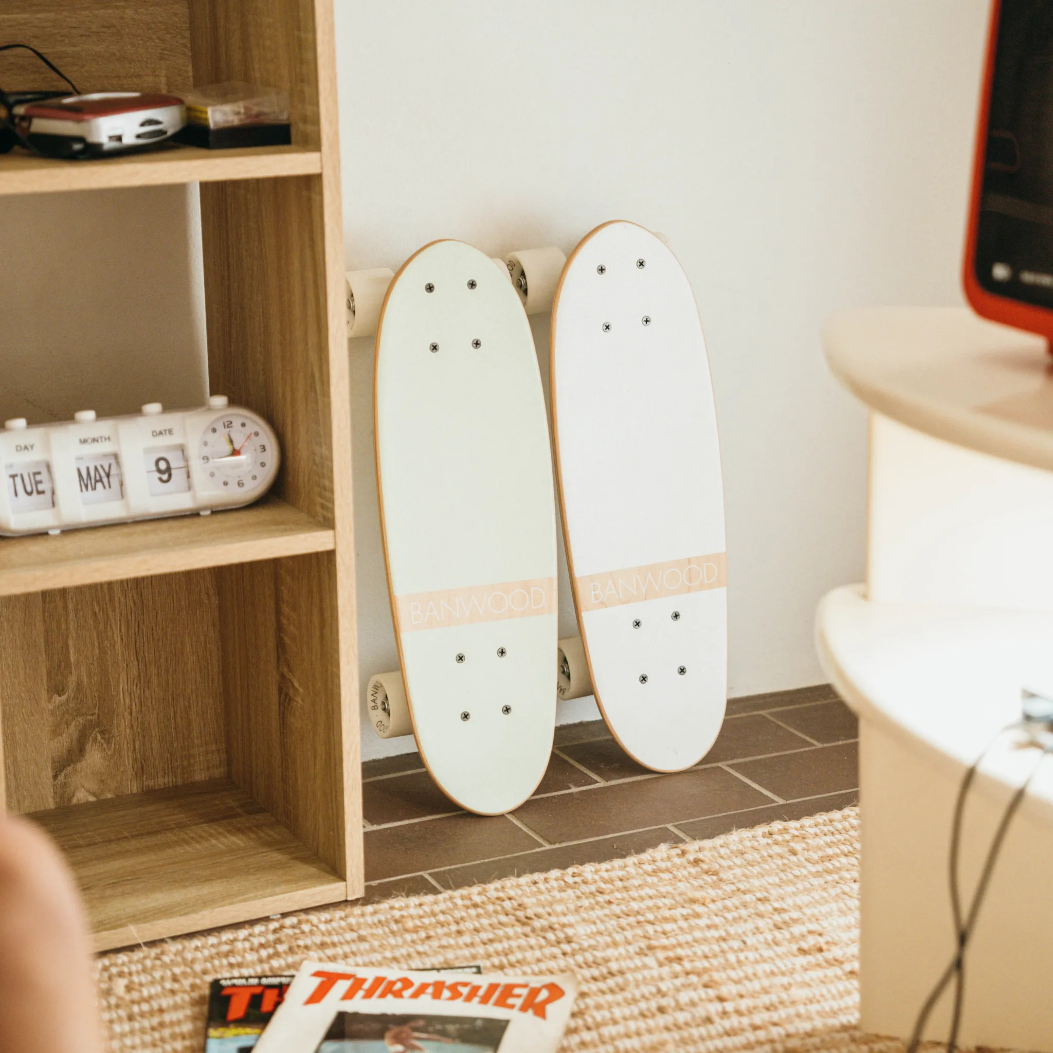Banwood Skateboard - White