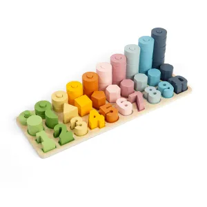 Bigjigs Toys 1-10 Wooden Counting Board