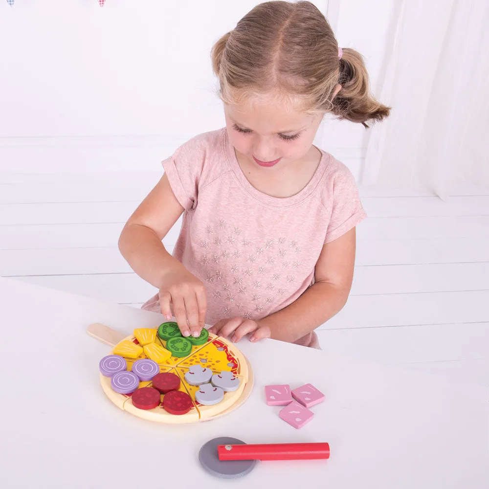 Bigjigs Toys Cutting Pizza