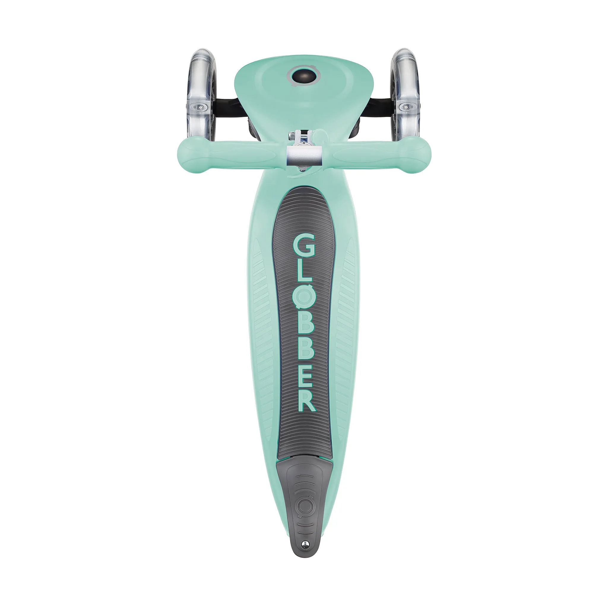 Globber Go Up Foldable Scooter With Lights - Mint