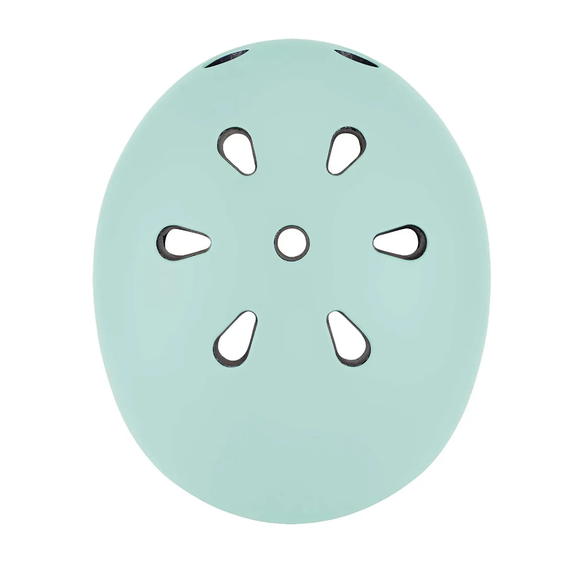 Globber GO-UP Helmet With Lights 45-51cm - Pastel Green