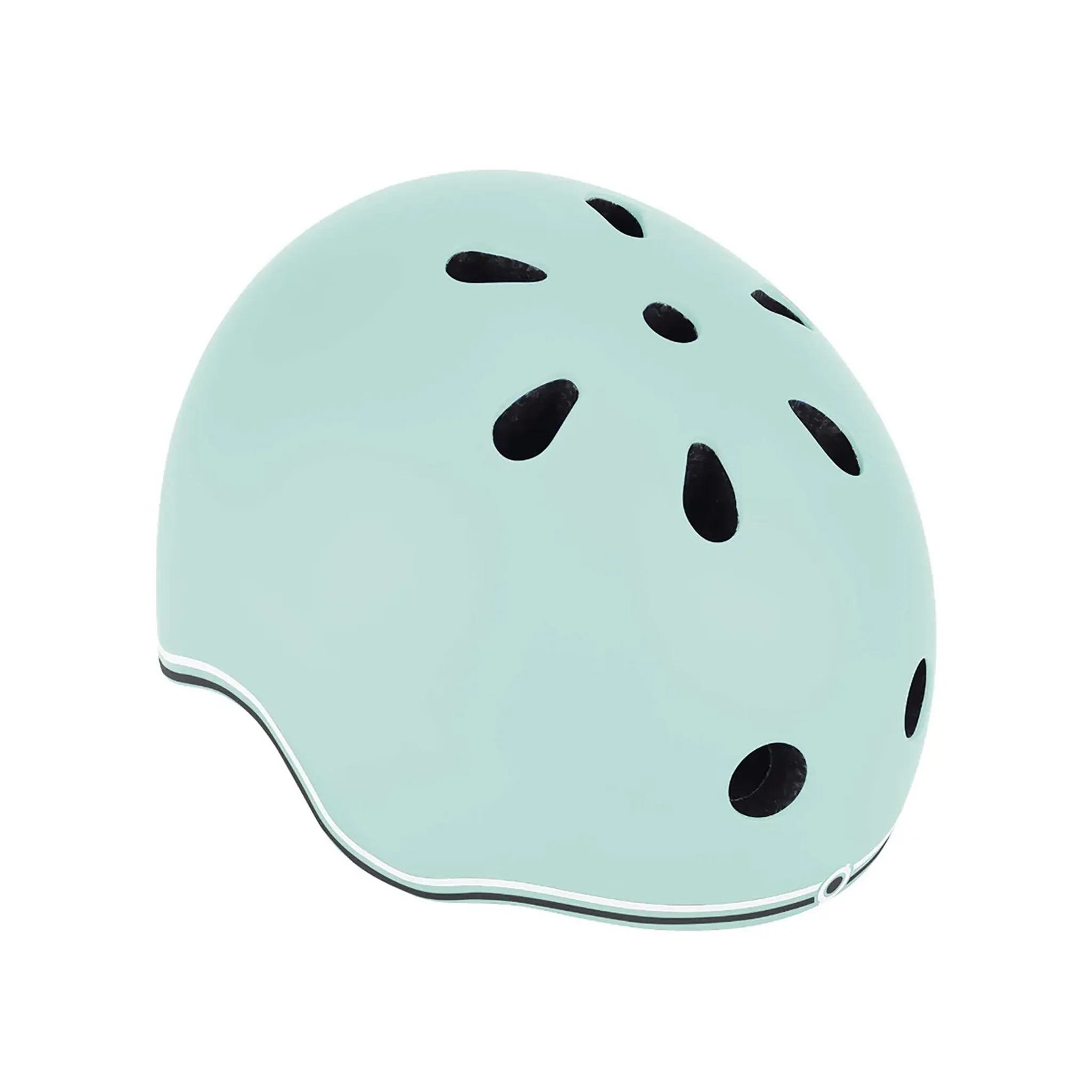 Globber GO-UP Helmet With Lights 45-51cm - Pastel Green