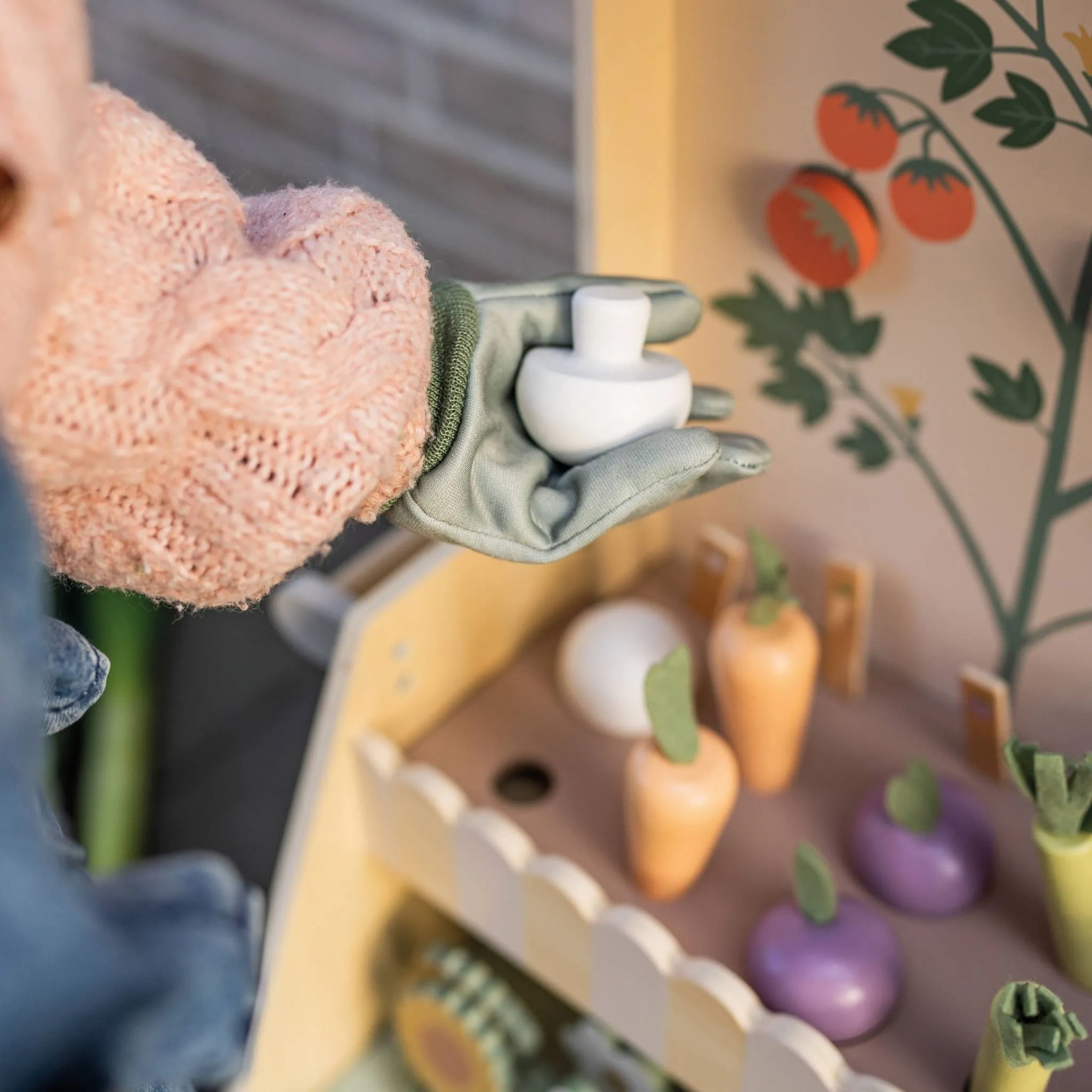 Jabadabado Wooden Gardening Wagon