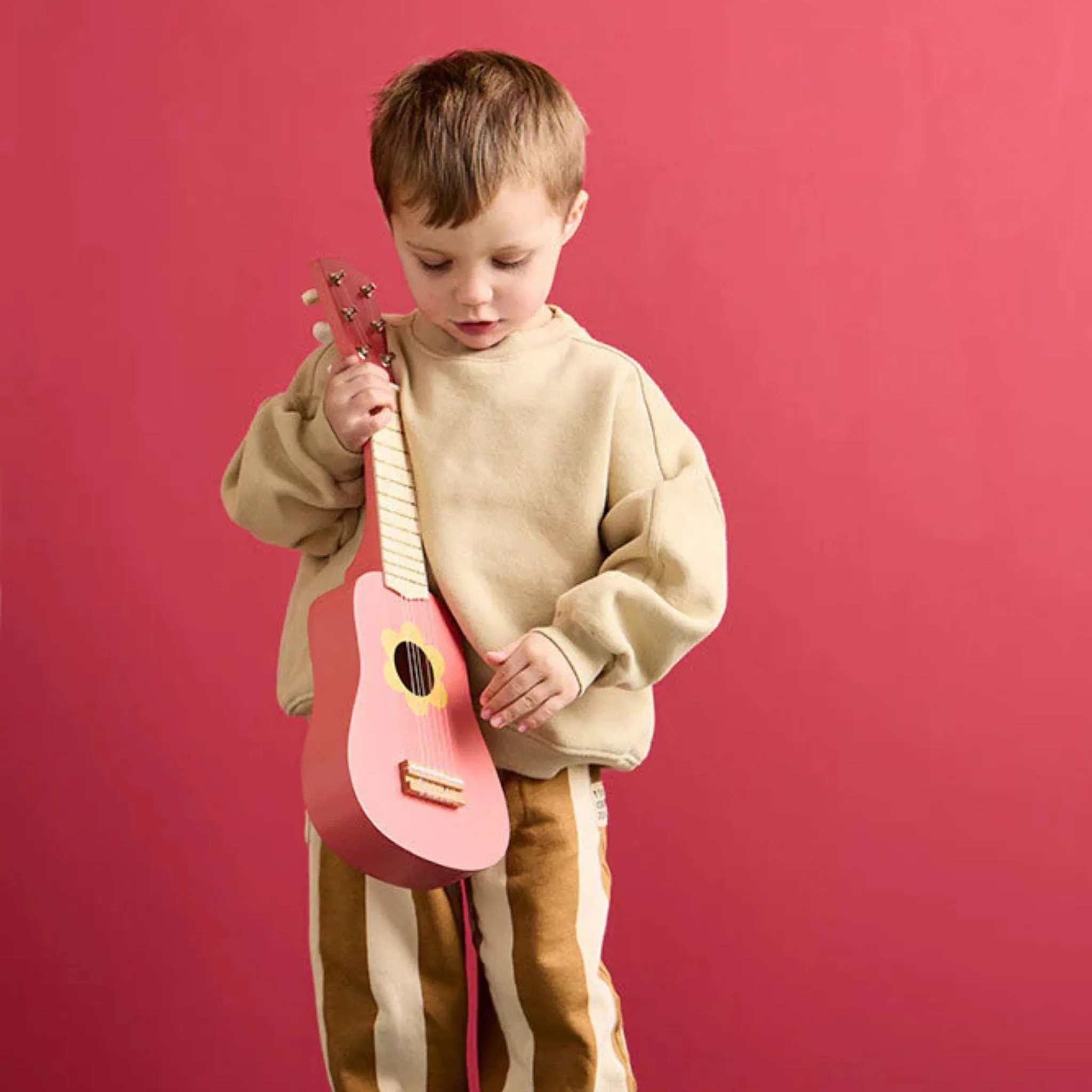 Kids Concept Guitar - Flower Pink