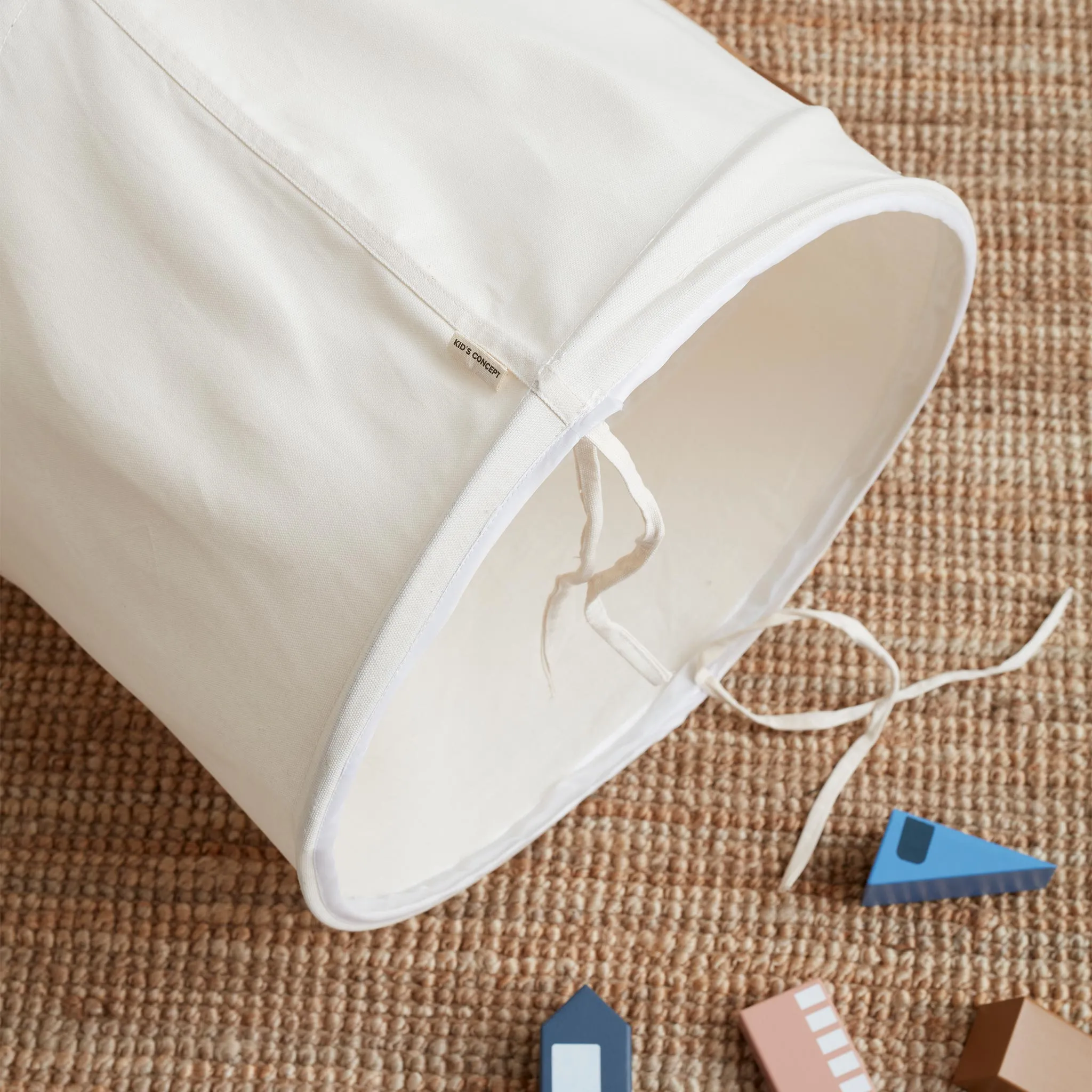 Kids Concept Play Cotton Tunnel - Off White