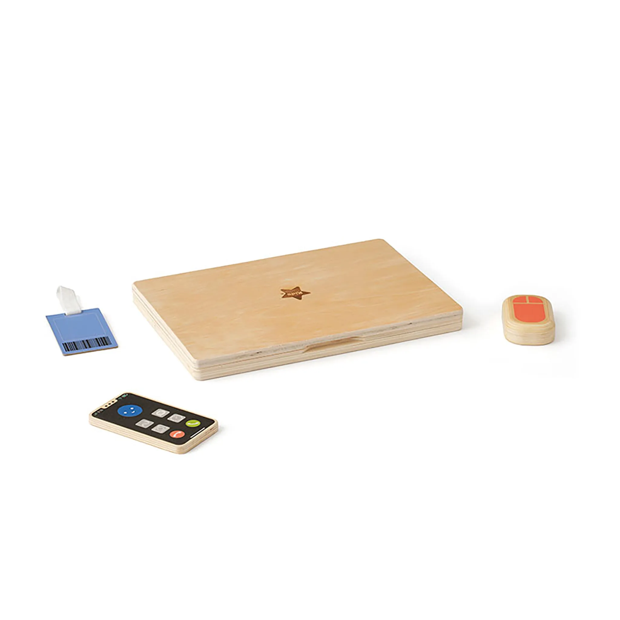 Kids Concept Wooden Computer Play Set