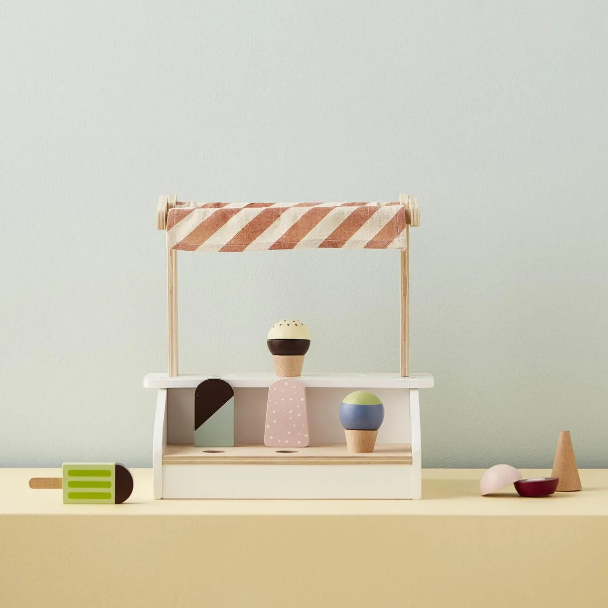 Kids Concept Wooden Ice Cream Stand