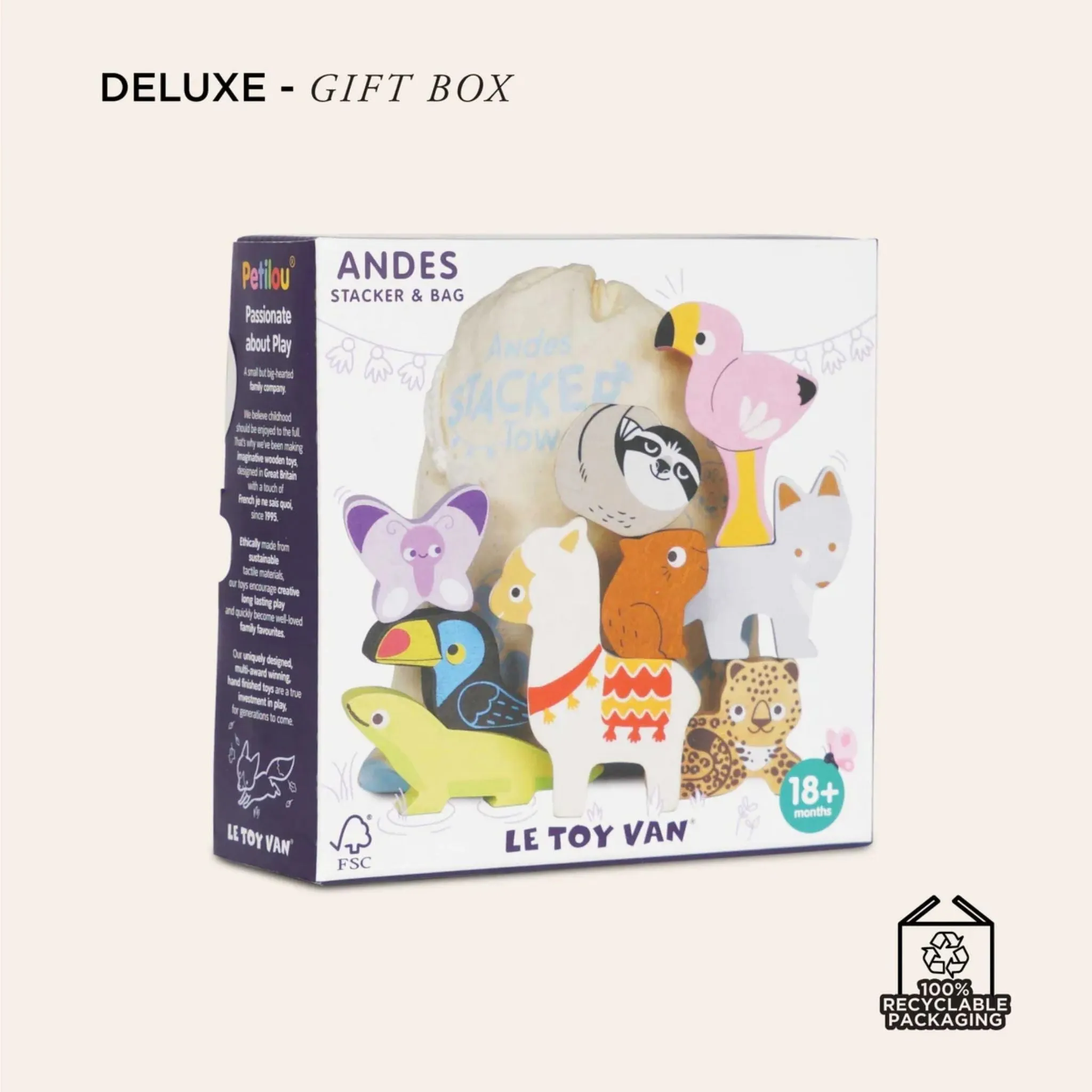 Le Toy Van Andes Stacking Animals