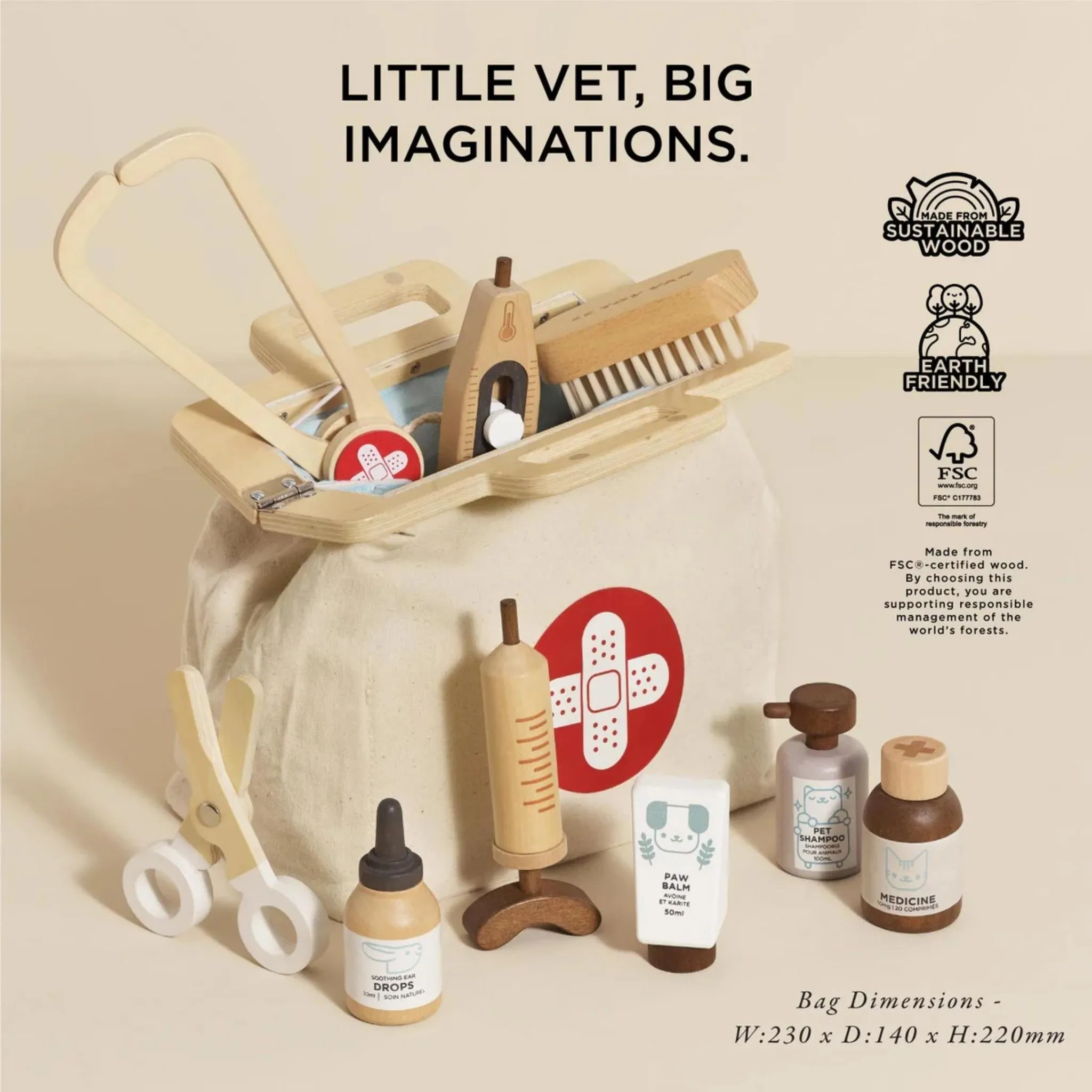 Le Toy Van Animal Vet Set