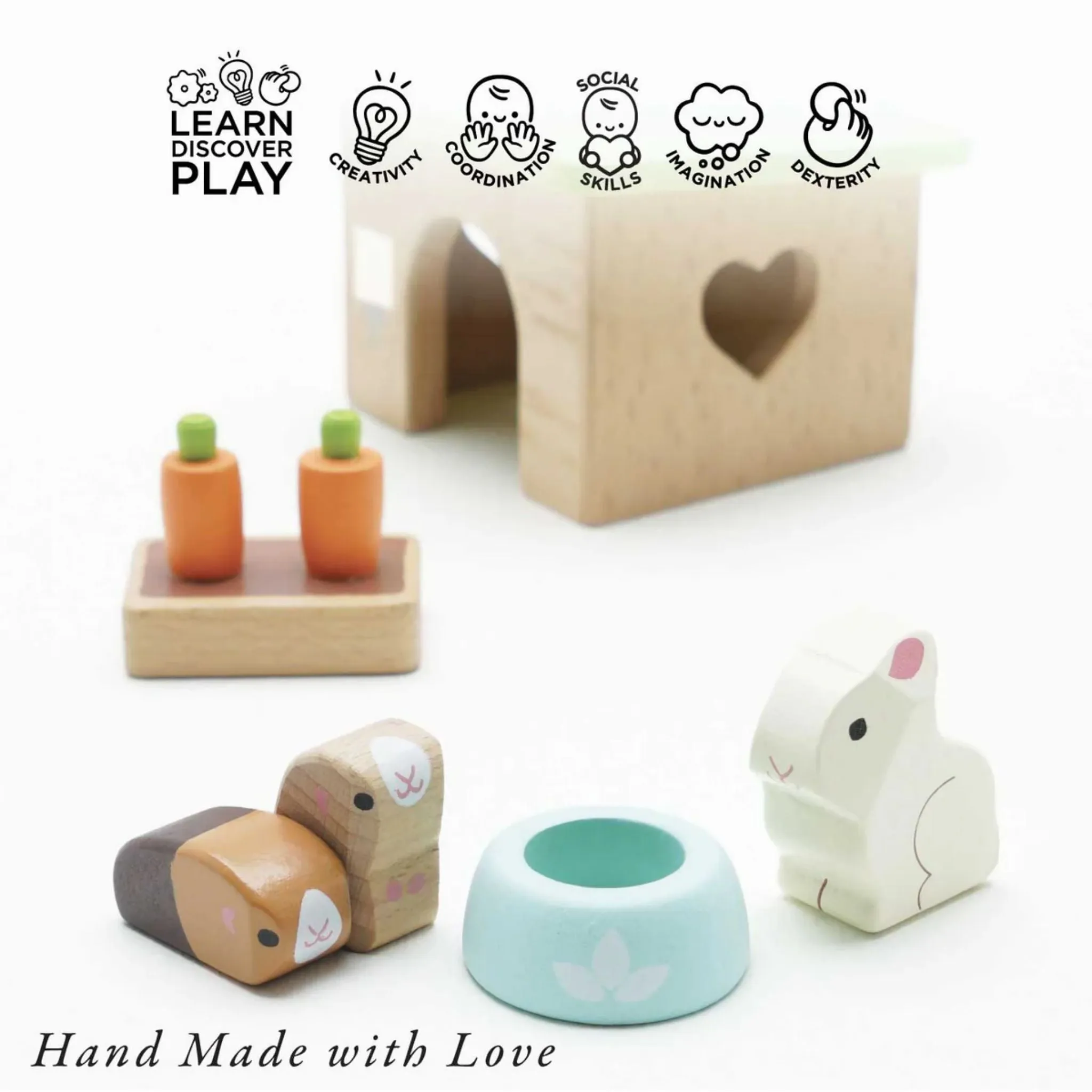Le Toy Van Bunny & Guinea Pig Set