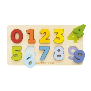 Le Toy Van Counting Wooden Numbers Shape Sorter