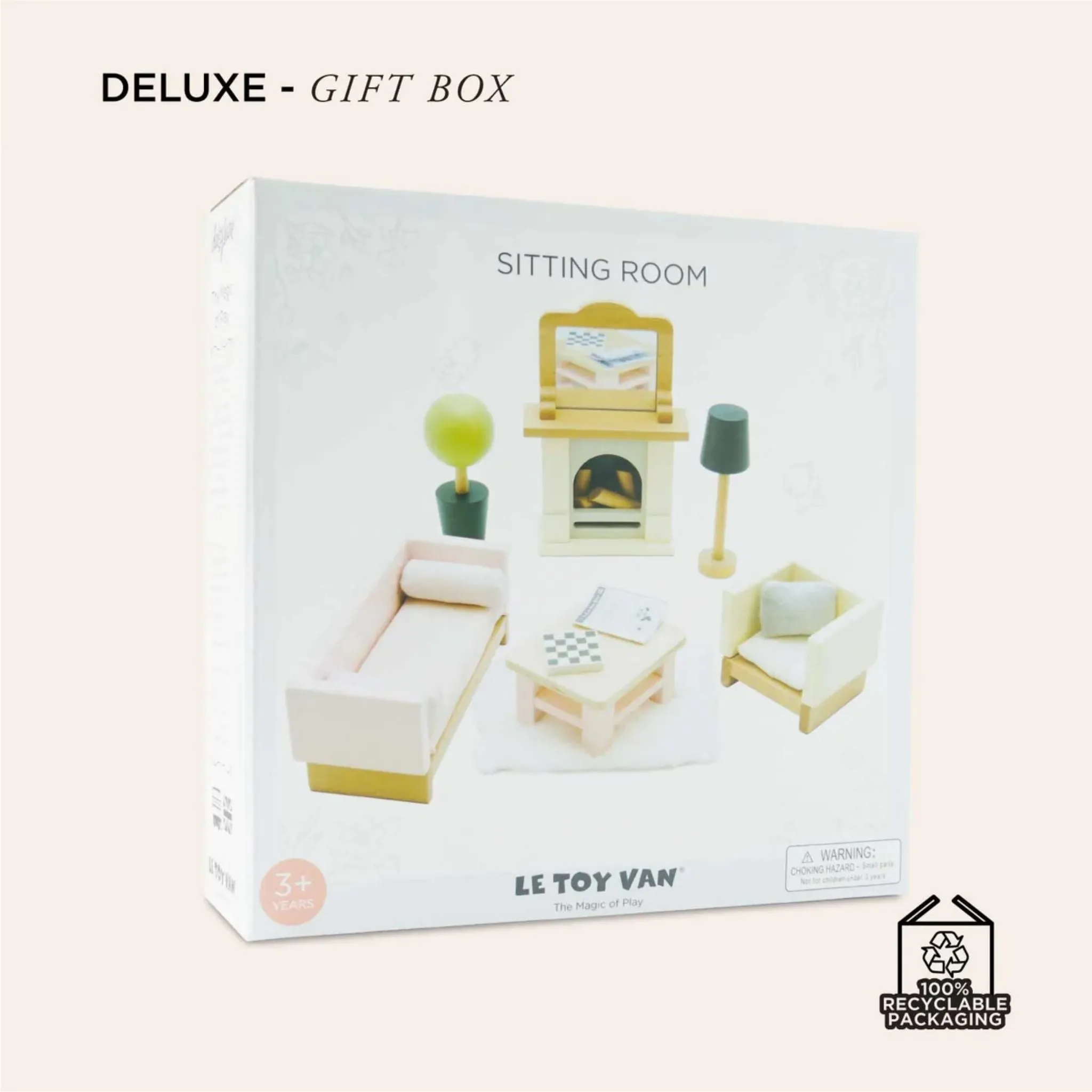 Le Toy Van Dolls House Living Room Set