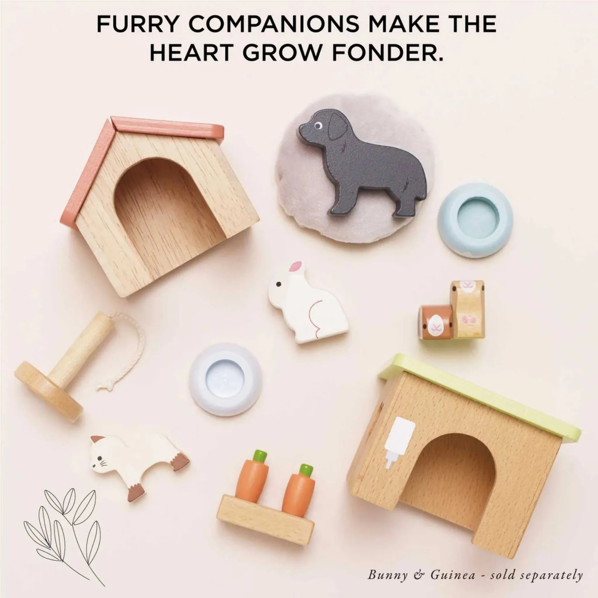 Le Toy Van Dolls House Pet Set