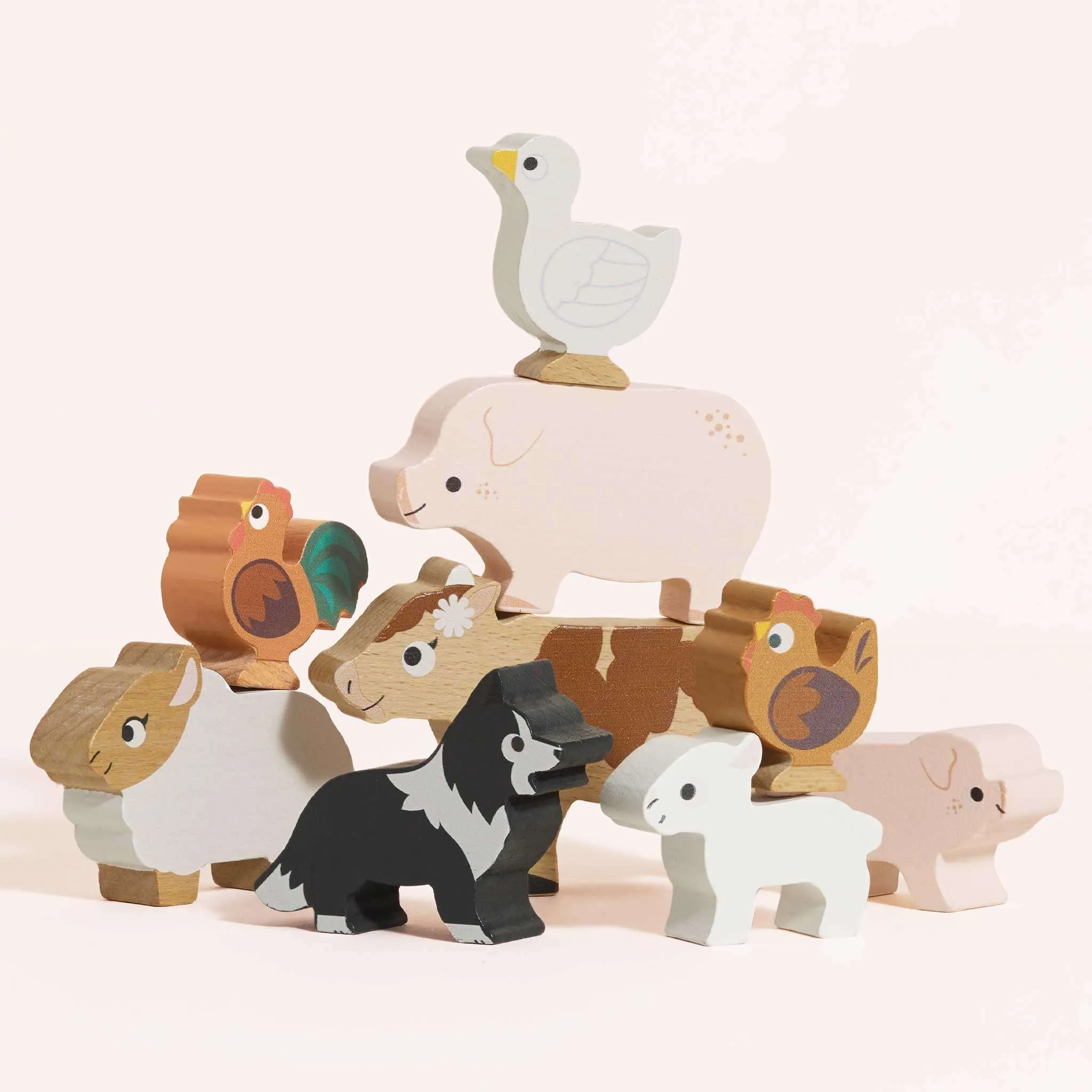 Le Toy Van Farmyard Stacking Animals