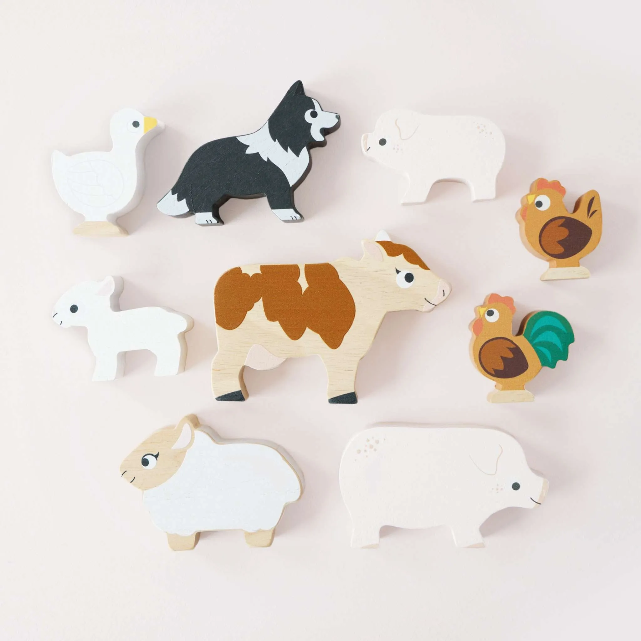 Le Toy Van Farmyard Stacking Animals