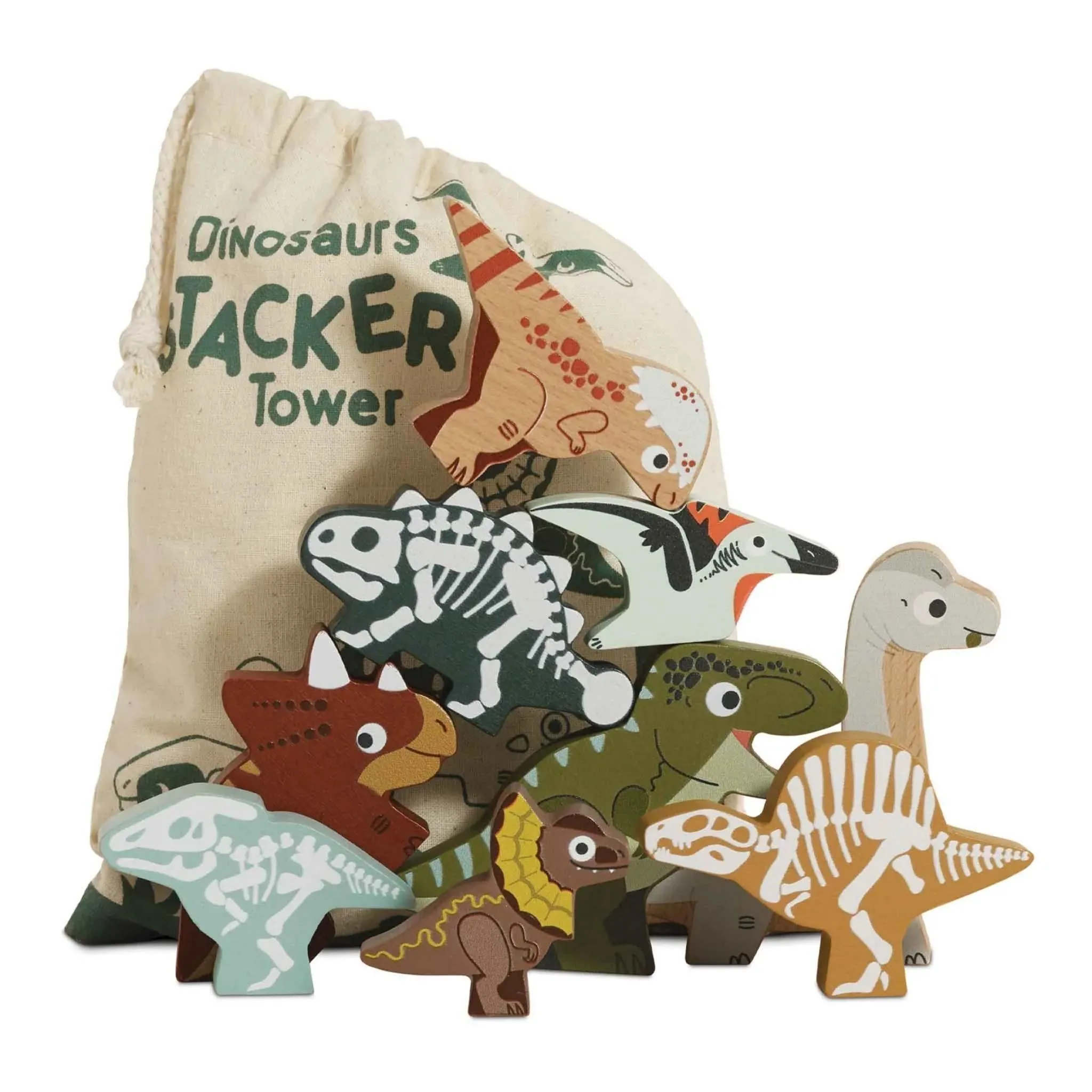 Le Toy Van Jurassic Stacking Dinosaurs