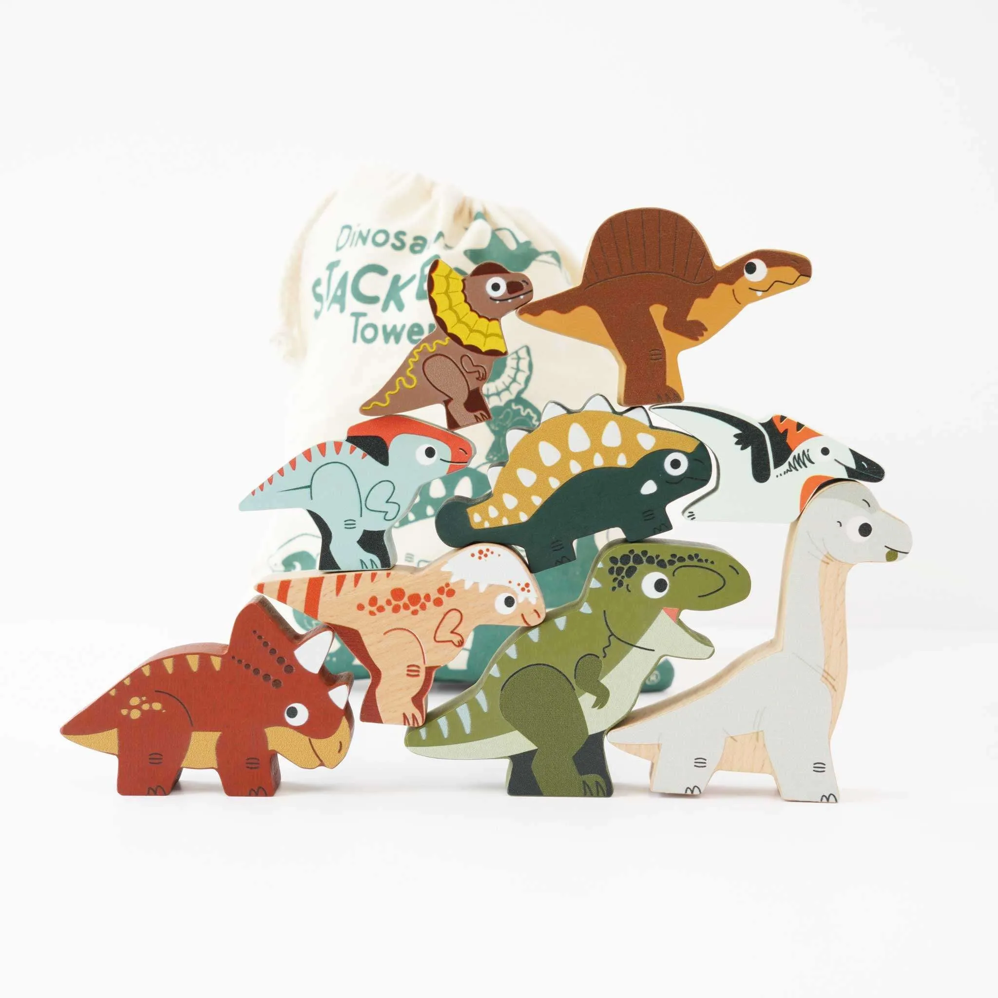 Le Toy Van Jurassic Stacking Dinosaurs