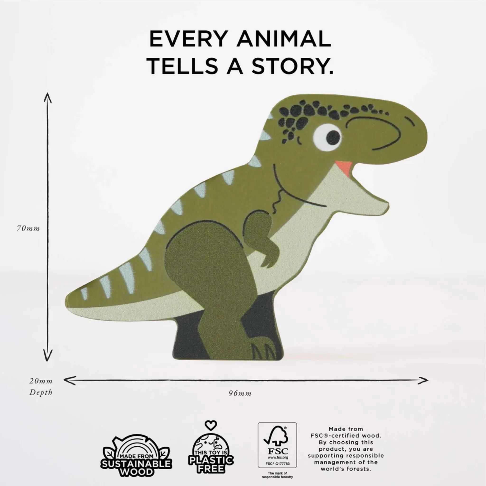 Le Toy Van Jurassic Stacking Dinosaurs