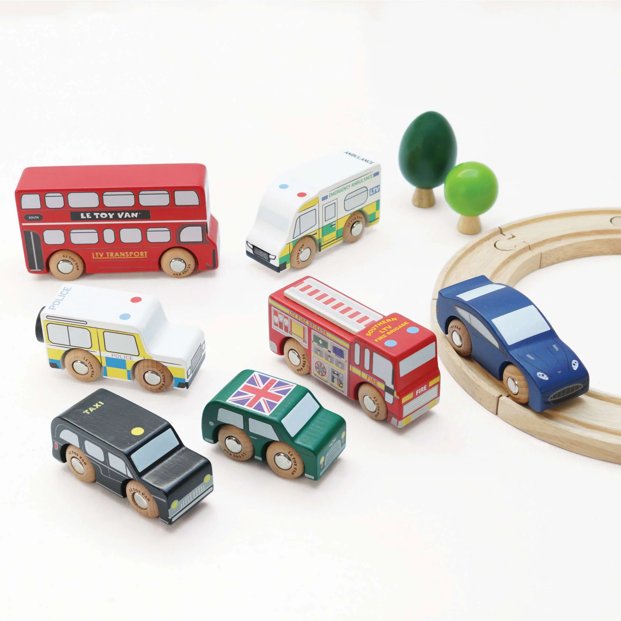 Le Toy Van London Car Set 7 Piece