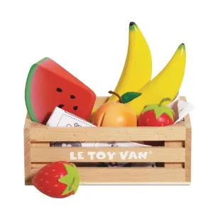 Le Toy Van Smoothie Fruit Wooden Market Crate