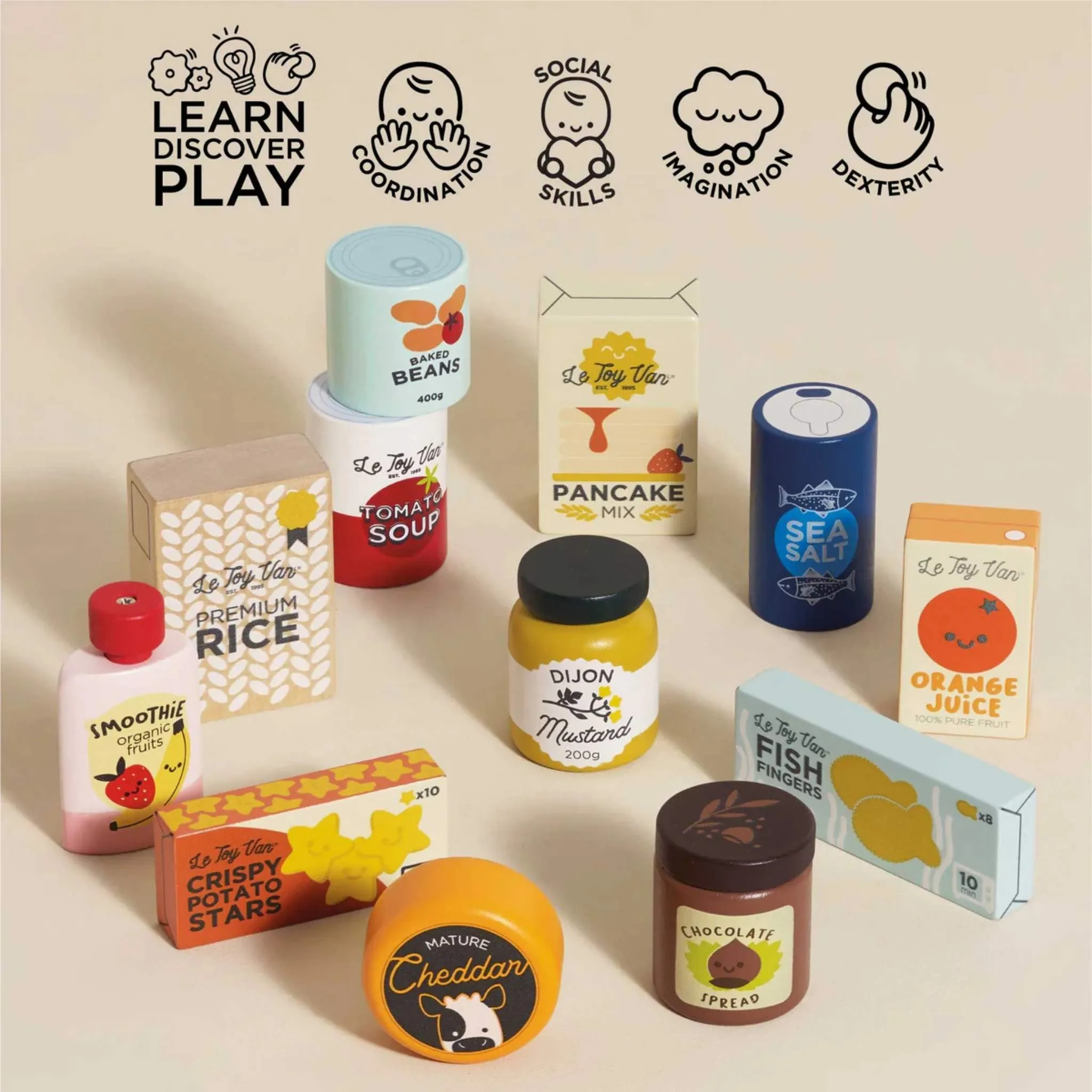Le Toy Van Supermarket Grocery Weekly Shop