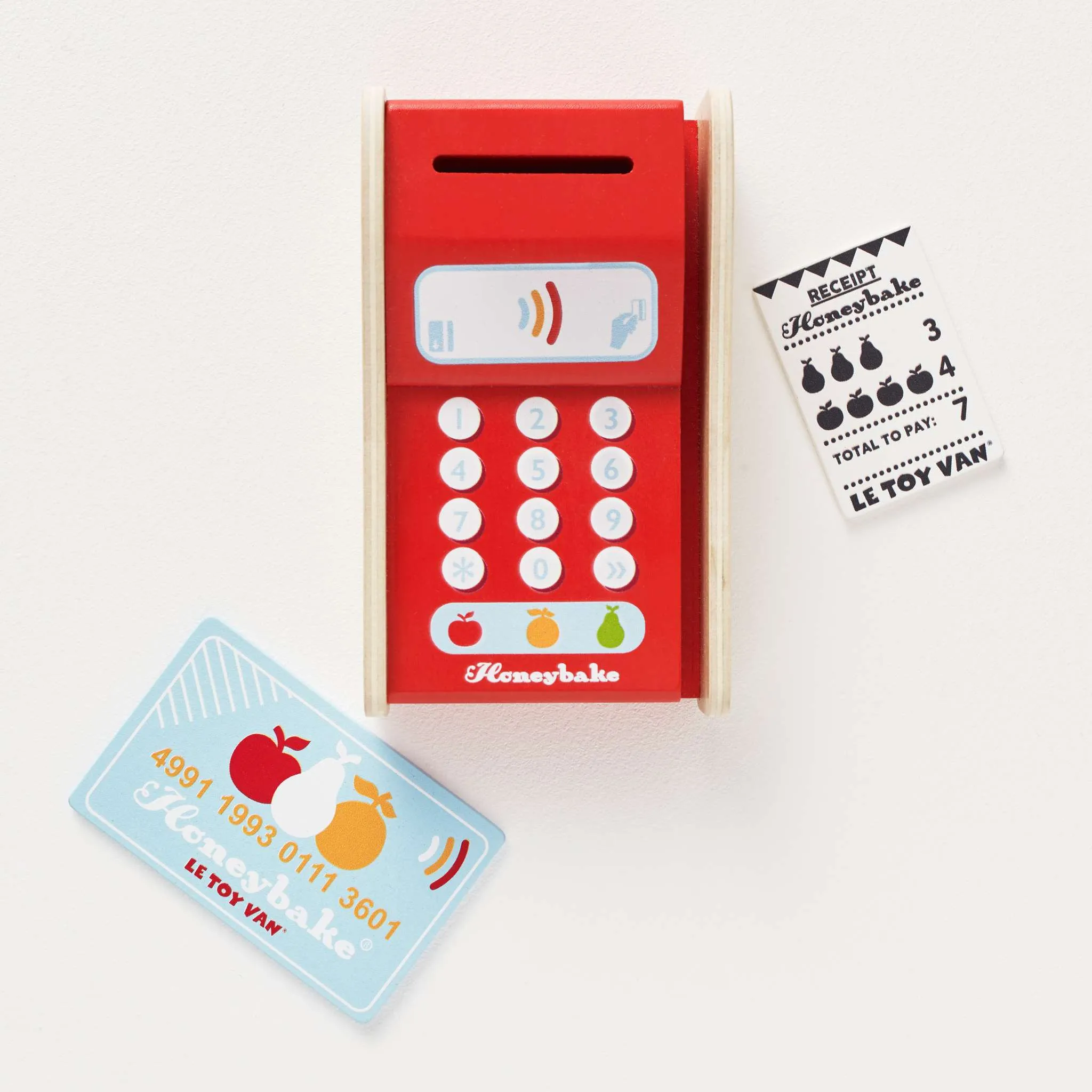 Le Toy Van Wooden Shop Card Machine