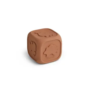 Liewood Andrew Rubber Dice Toy - Tuscany Rose