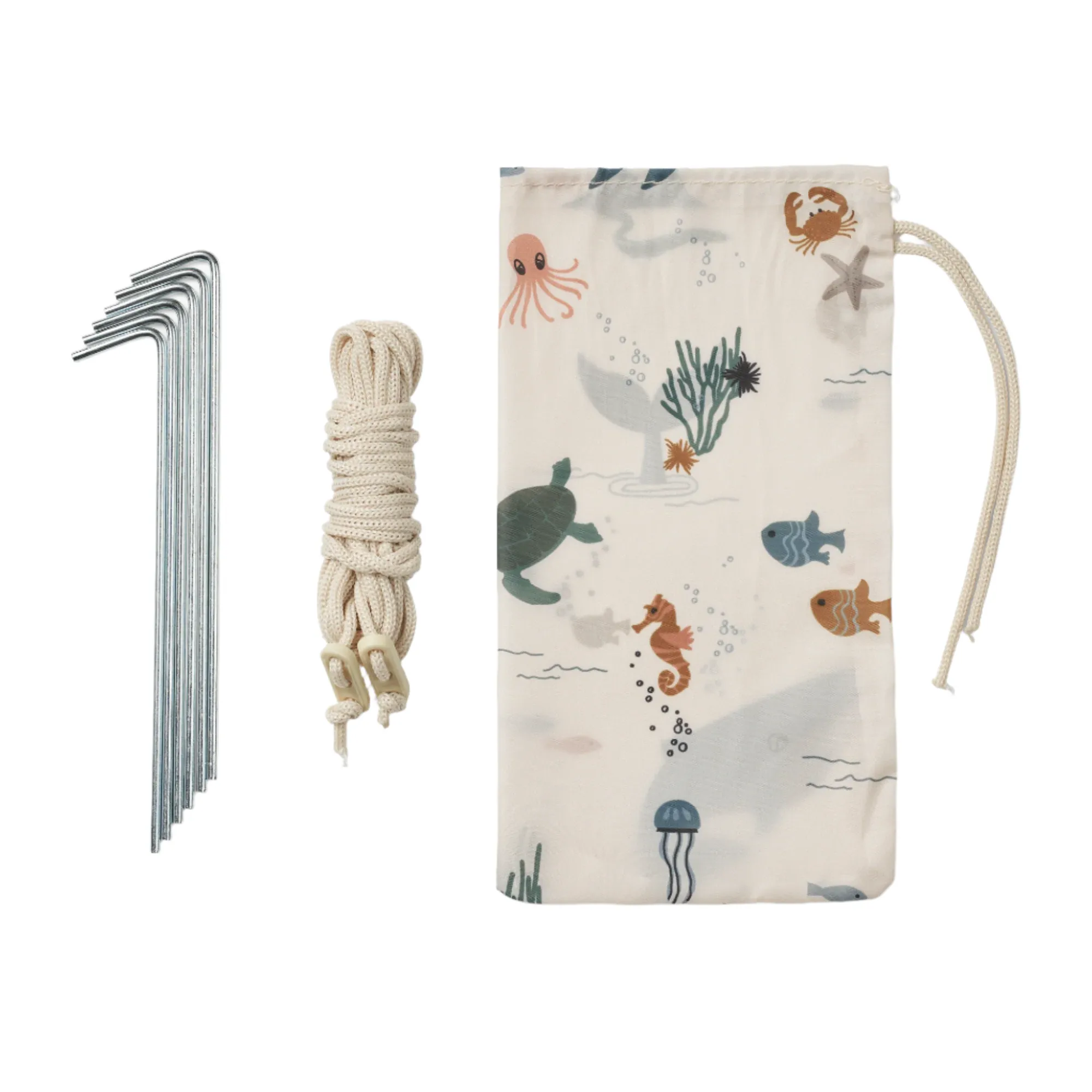 Liewood Cassie Pop Up Beach Tent - Sea Creature / Sandy