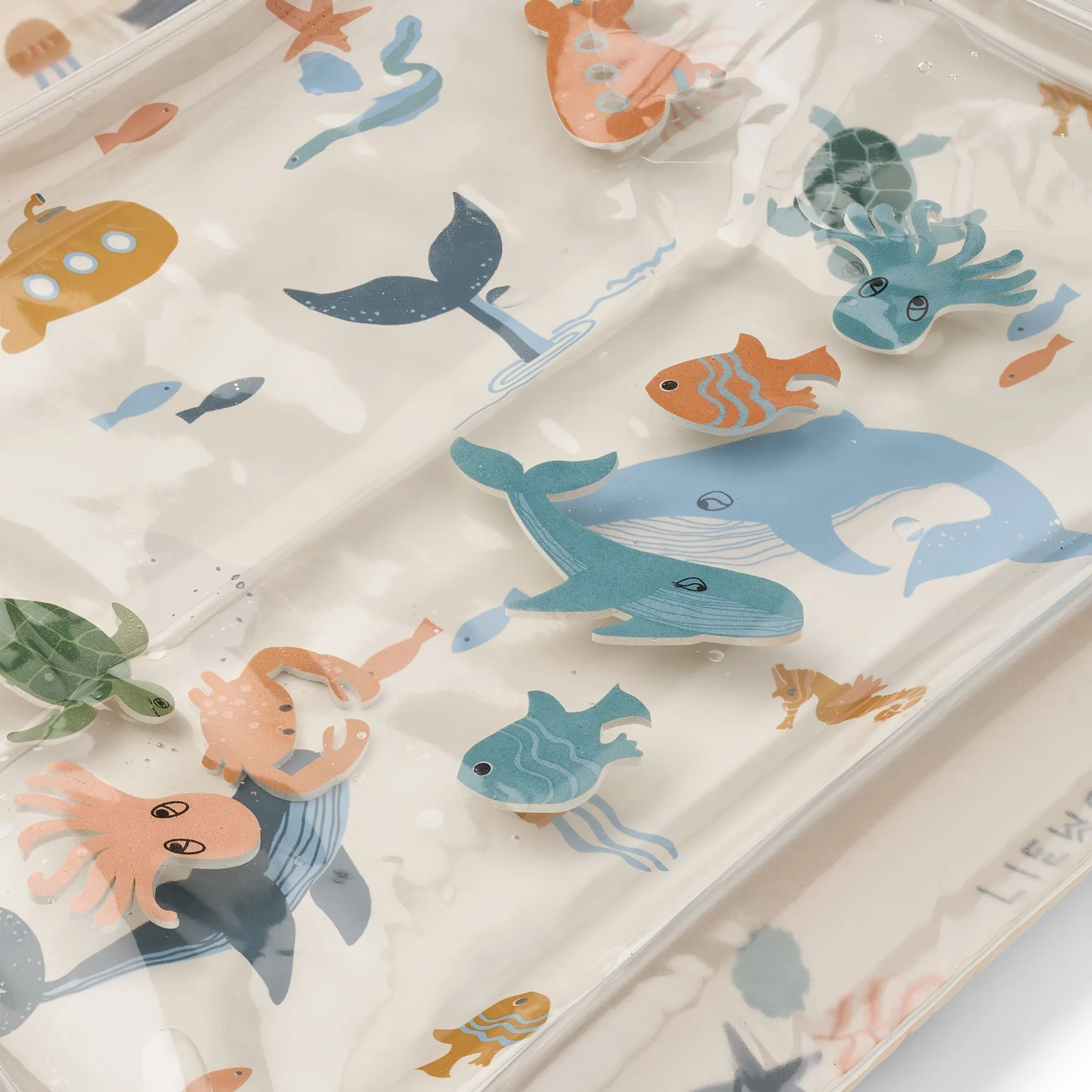 Liewood Elin Inflatable Activity Mat - Sea Creature/ Sandy