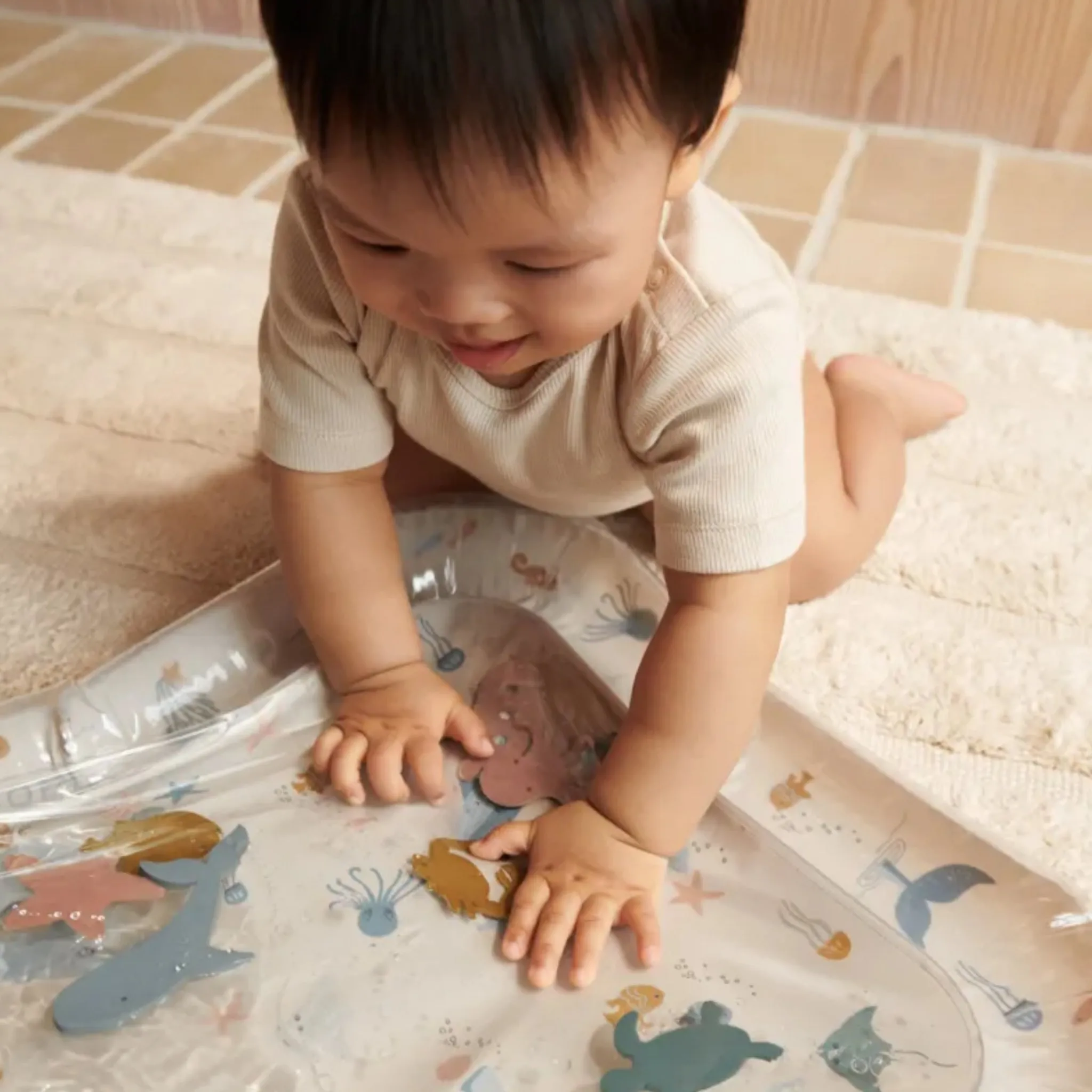Liewood Elin Inflatable Activity Mat - Sea Creature/ Sandy