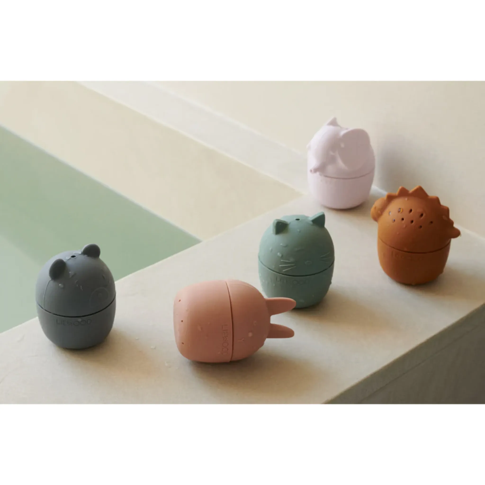 Liewood Gaby Bath Toys 5 Pack - Multi Mix