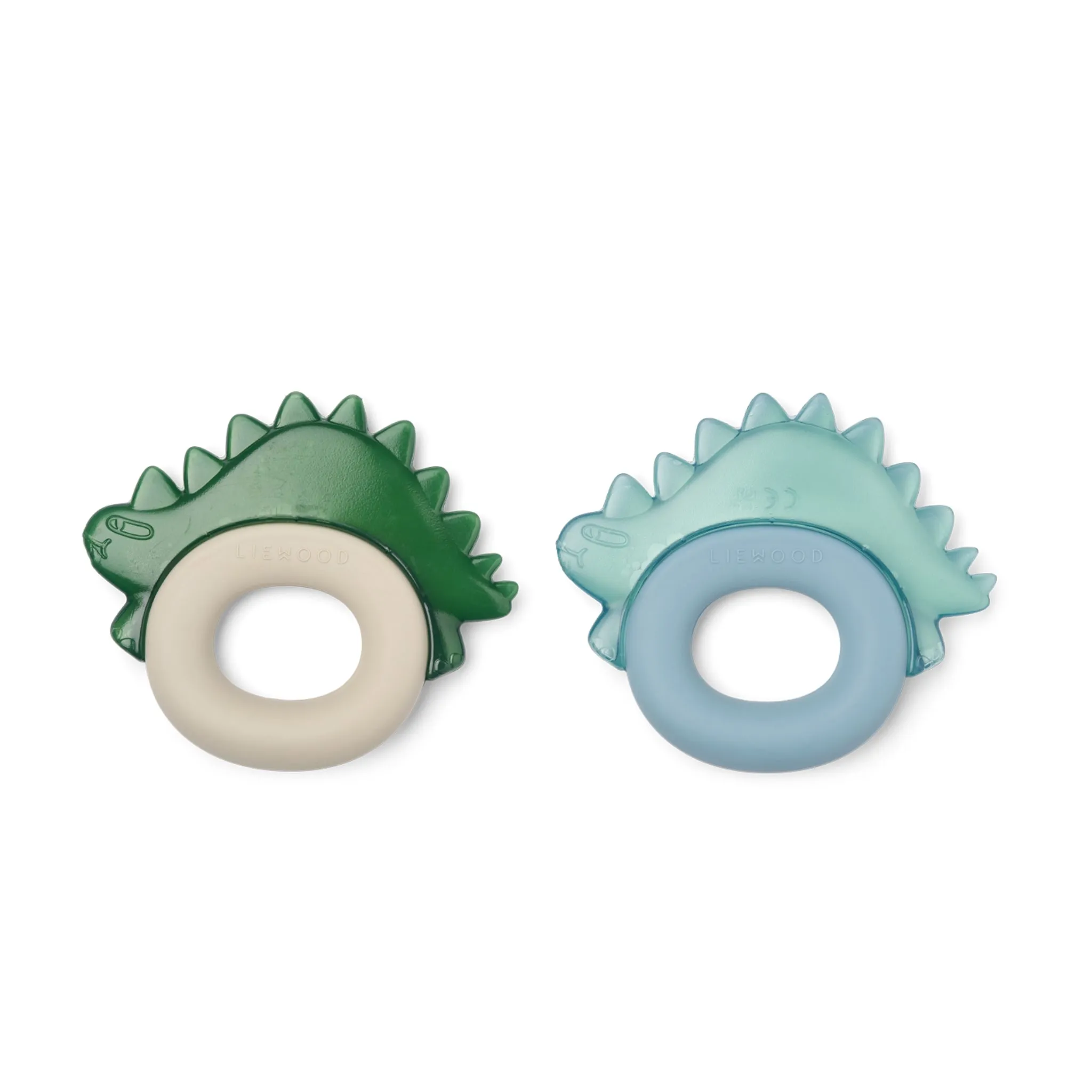 Liewood Rita Dino Cooling Teether 2 Pack - Blue Fog Multi Mix