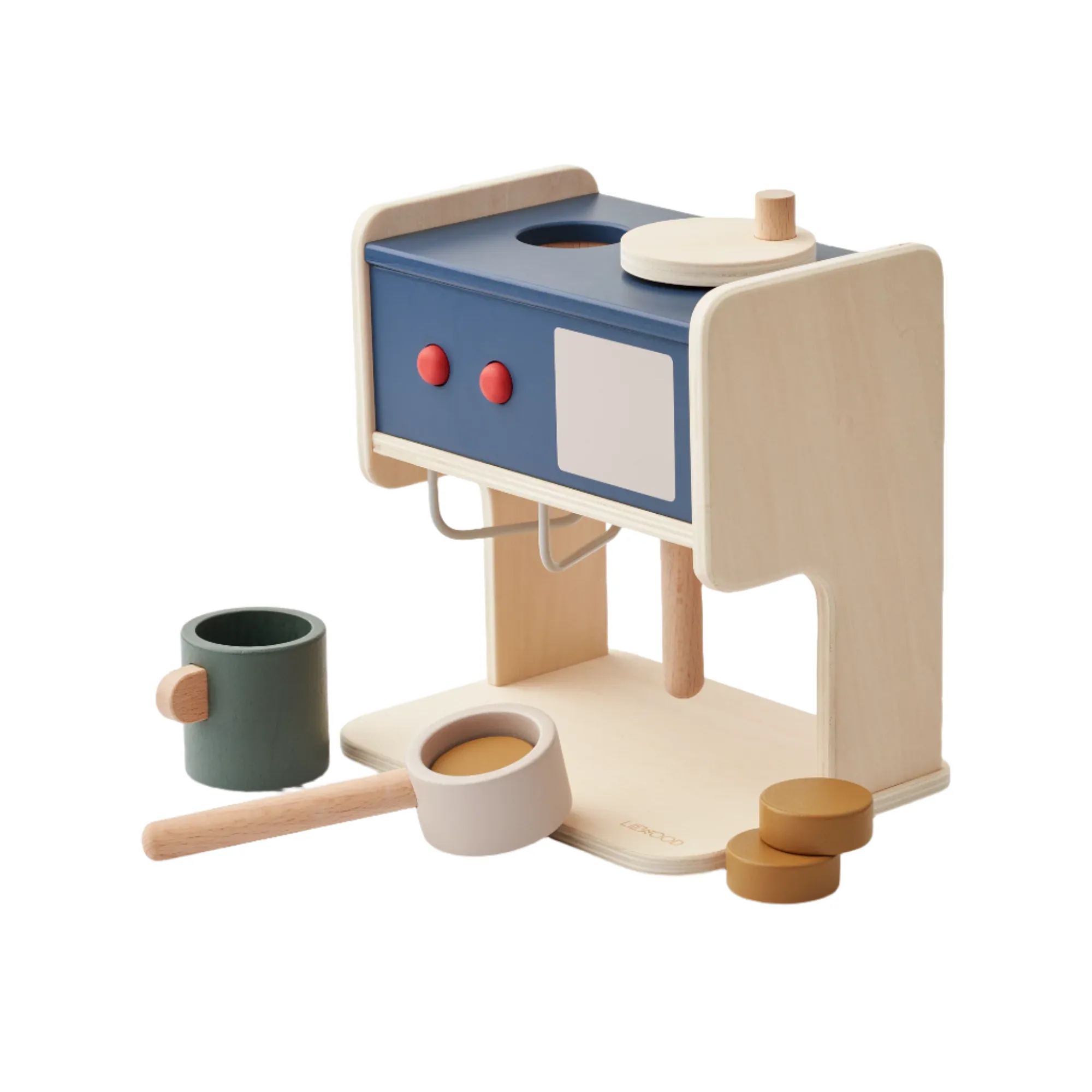 Liewood Titouan Espresso Machine -  Indigo Blue Multi Mix