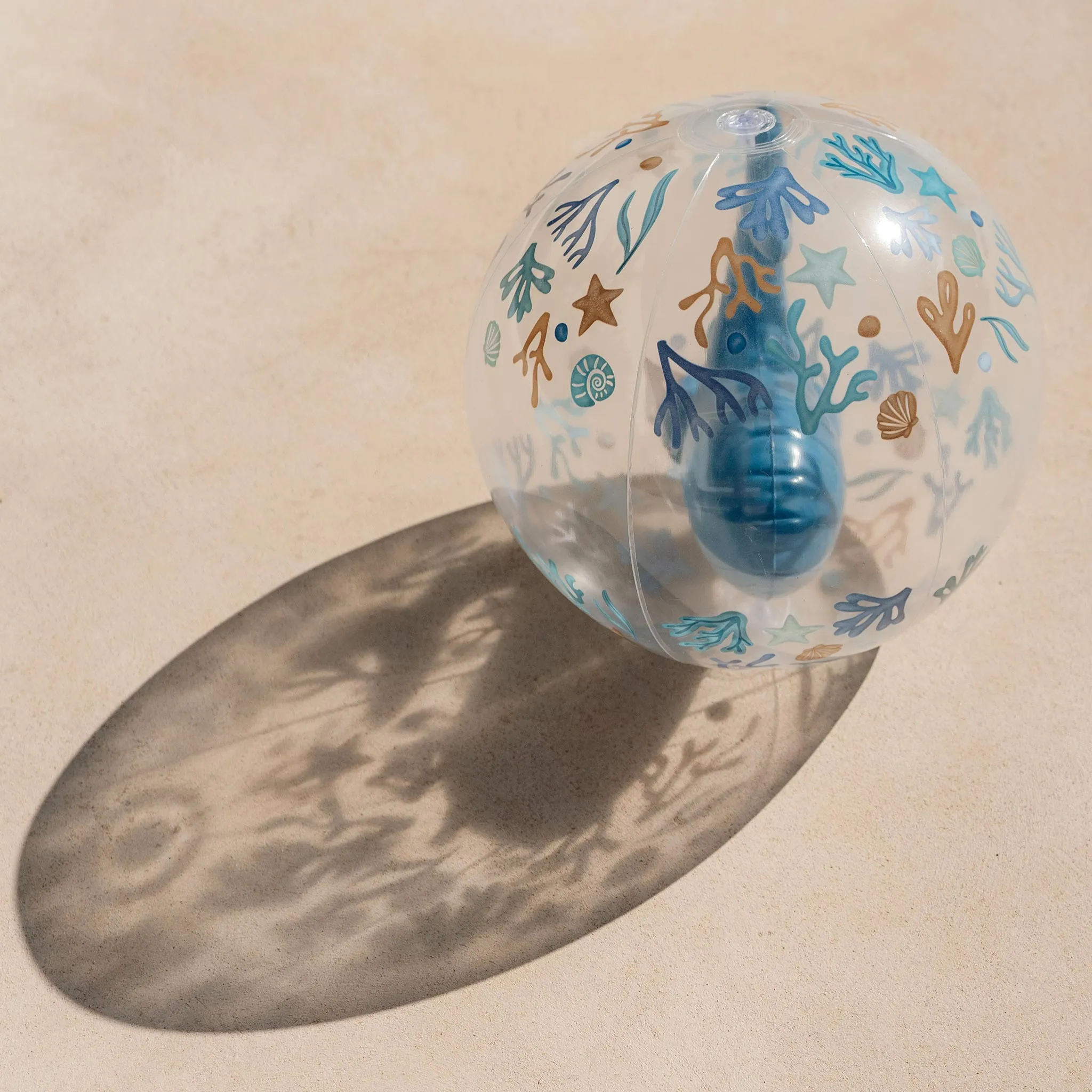Little Dutch 3D Beach Ball - Ocean Dreams Blue