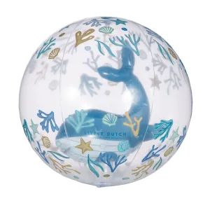 Little Dutch 3D Beach Ball - Ocean Dreams Blue