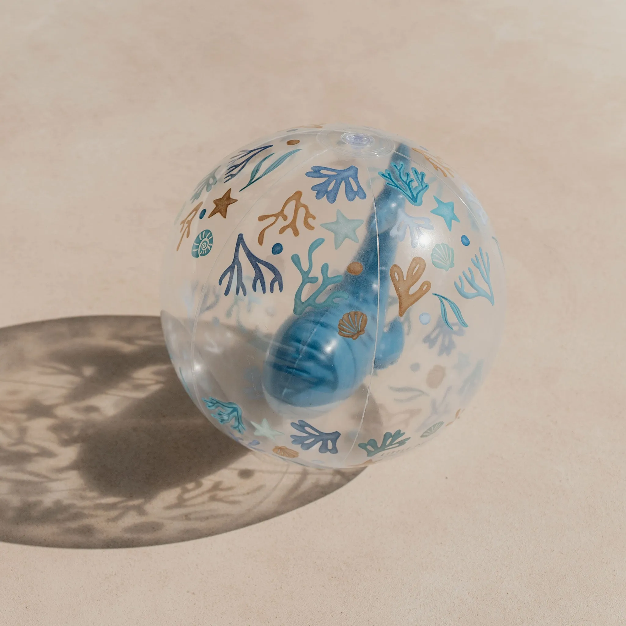 Little Dutch 3D Beach Ball - Ocean Dreams Blue