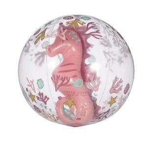 Little Dutch 3D Beach Ball - Ocean Dreams Pink