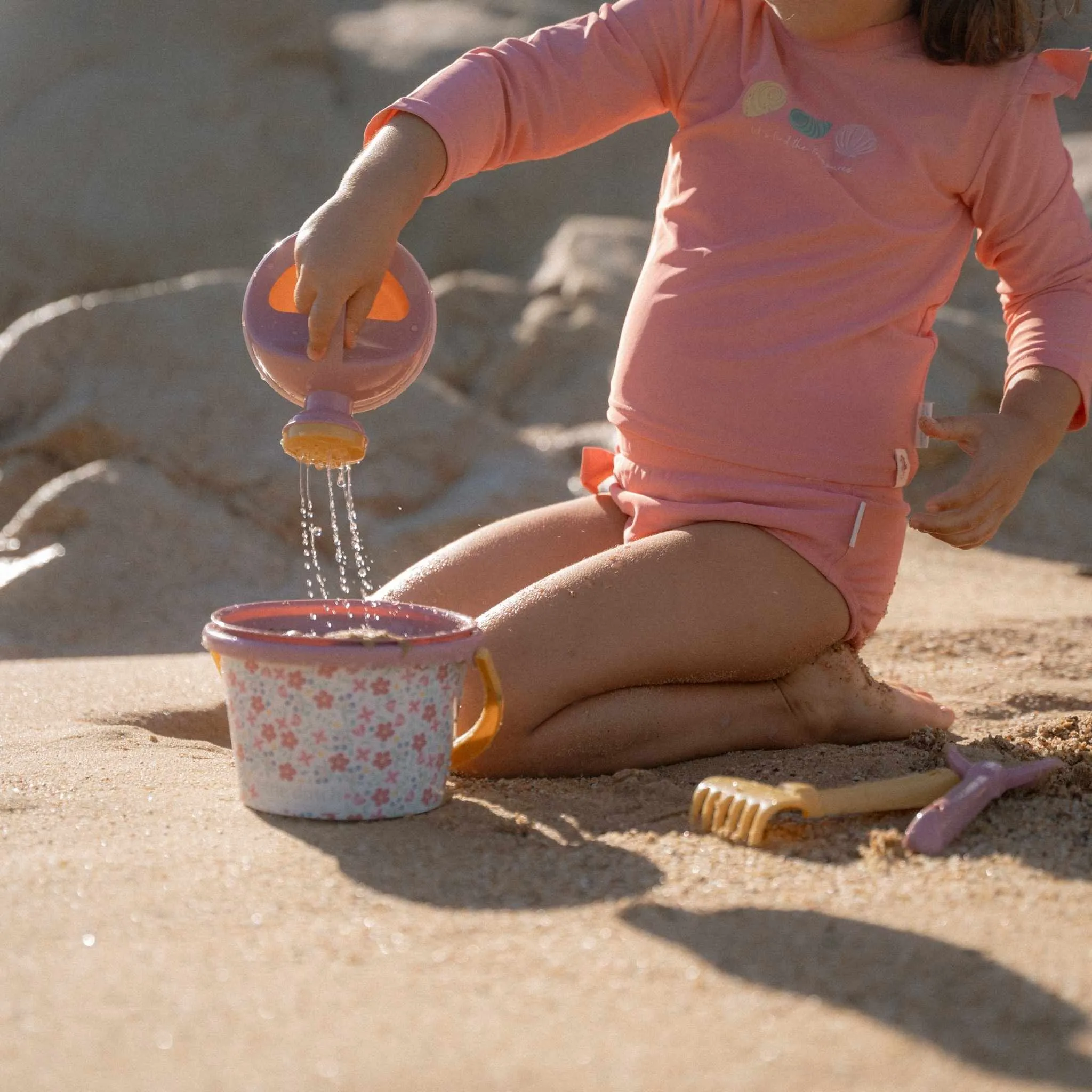 Little Dutch 5 Piece Beach Set - Pink