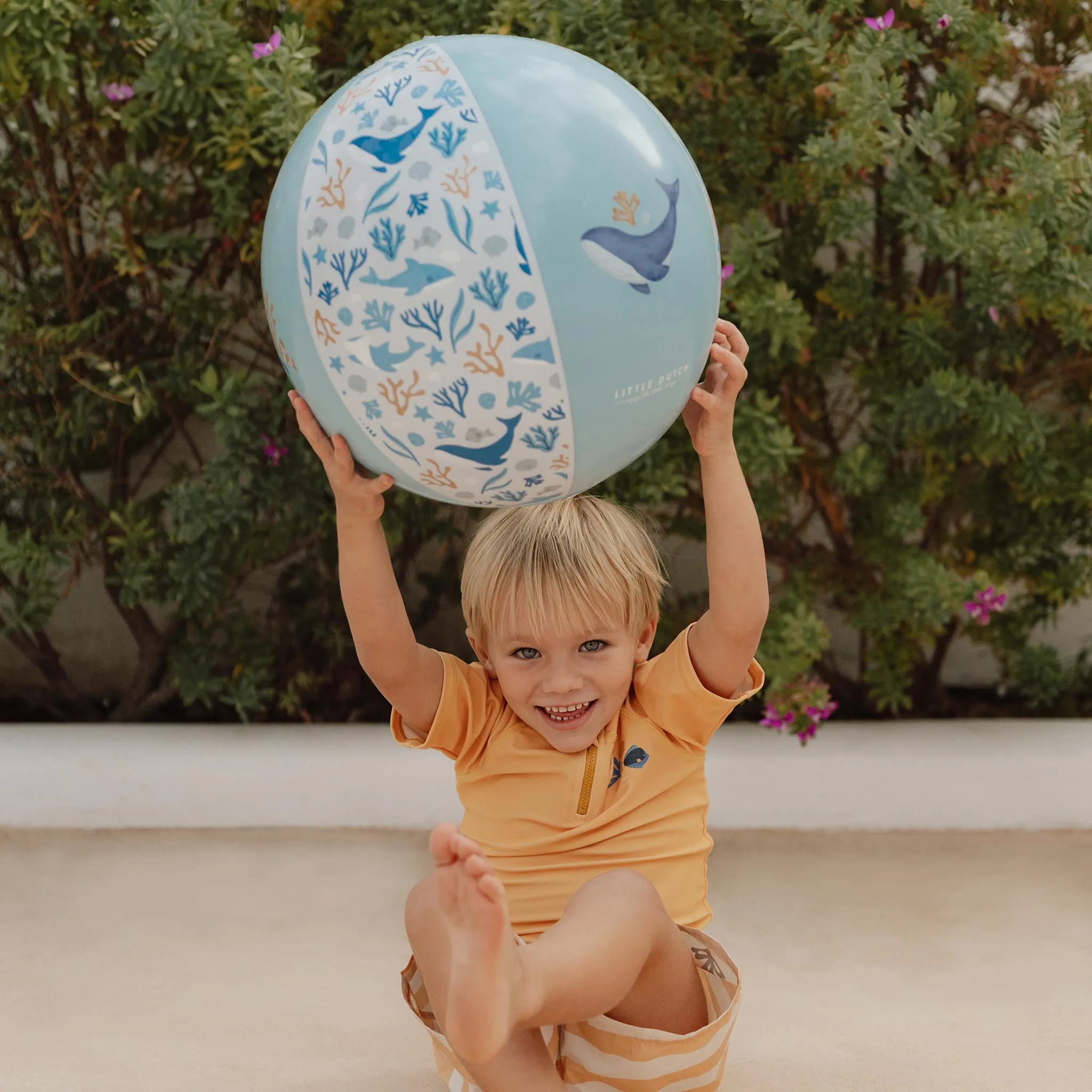 Little Dutch Beach Ball - Ocean Dreams Blue