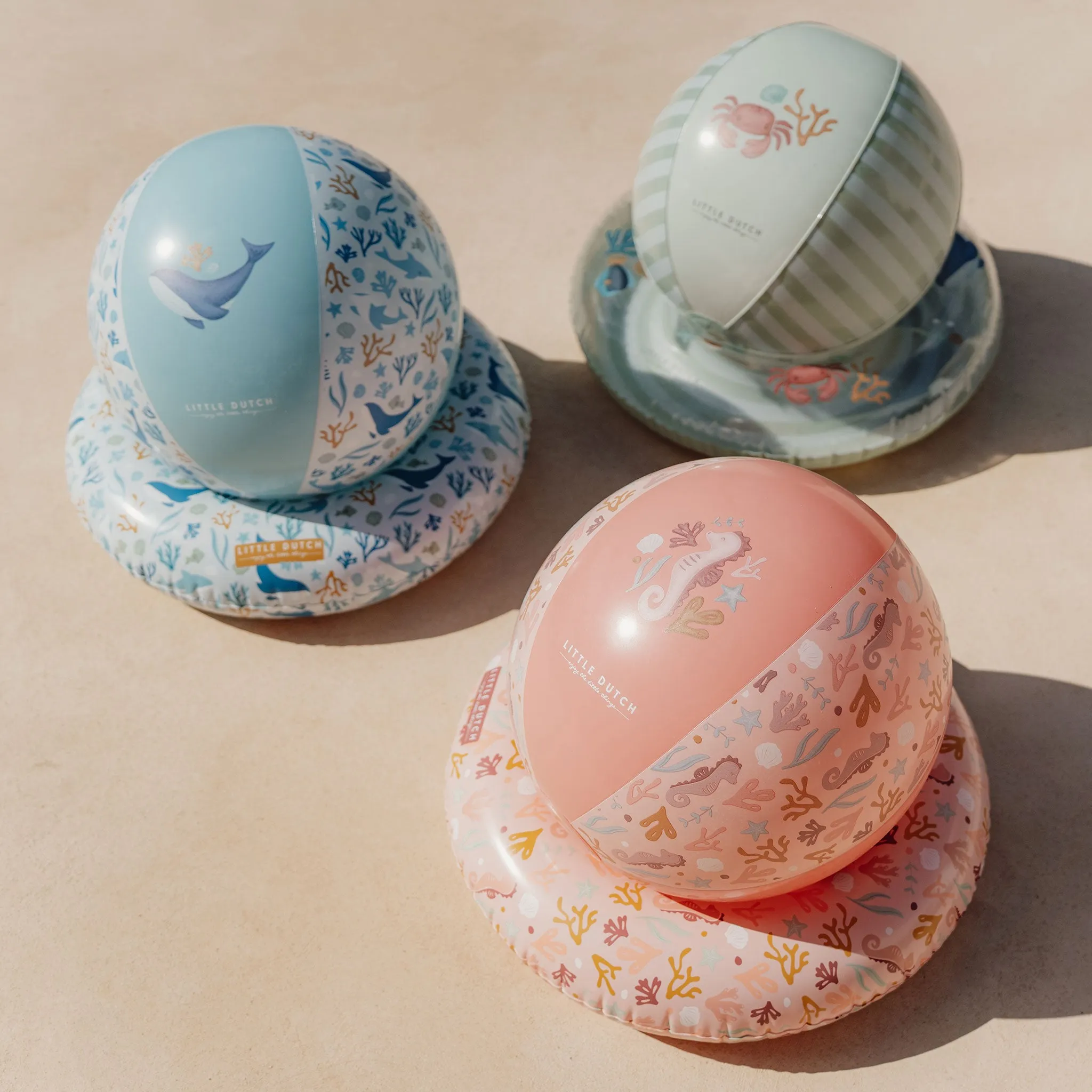 Little Dutch Beach Ball - Ocean Dreams Blue