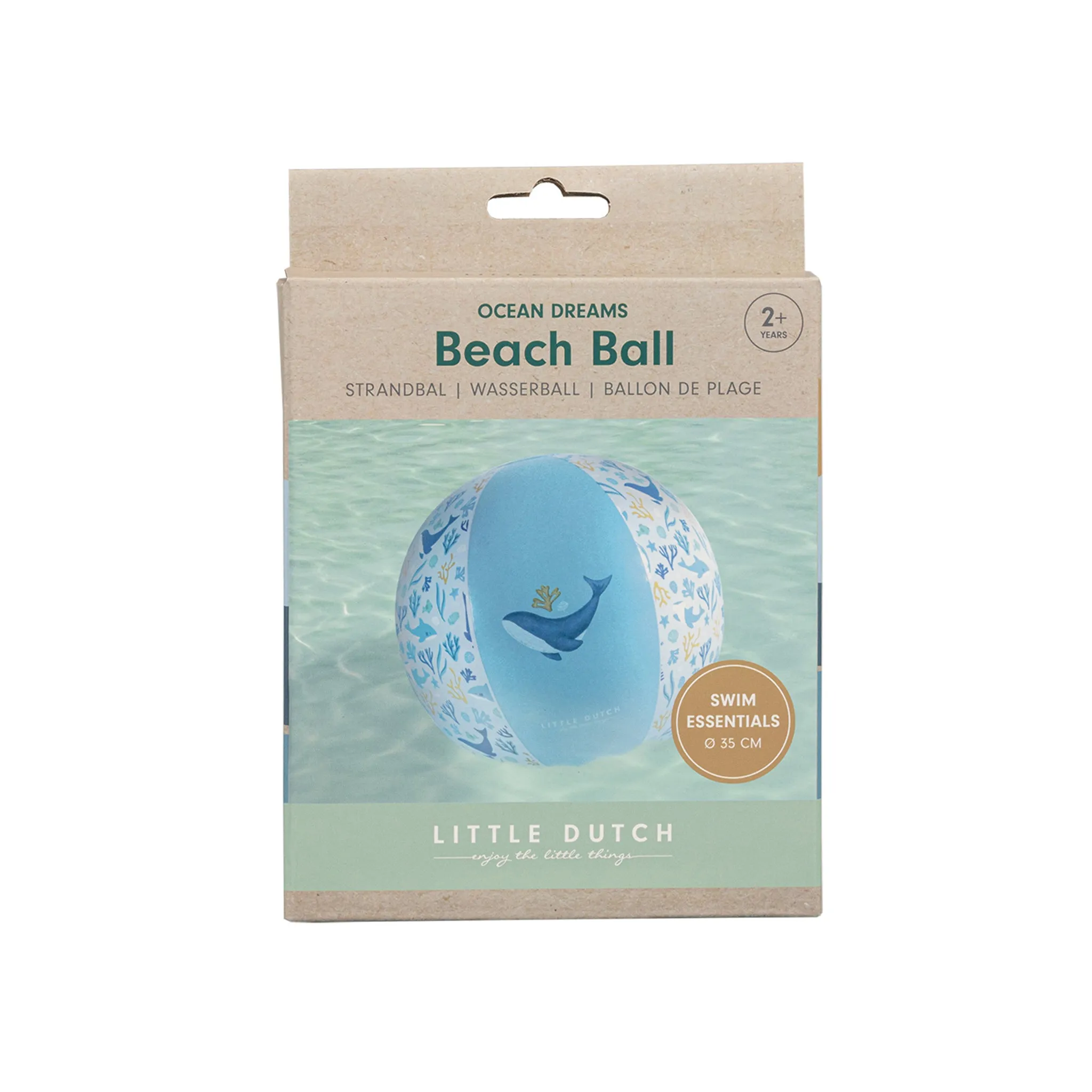 Little Dutch Beach Ball - Ocean Dreams Blue