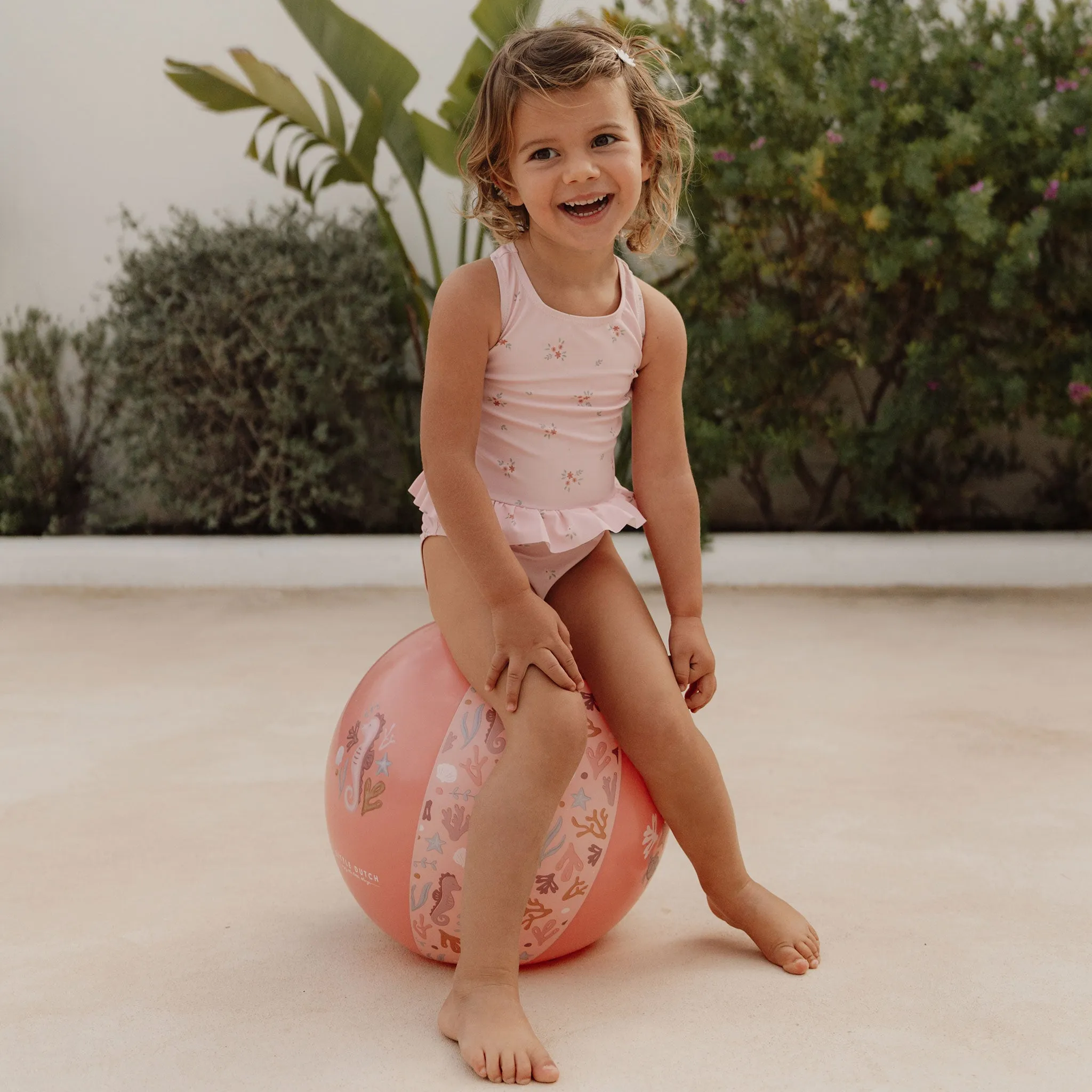 Little Dutch Beach Ball - Ocean Dreams Pink