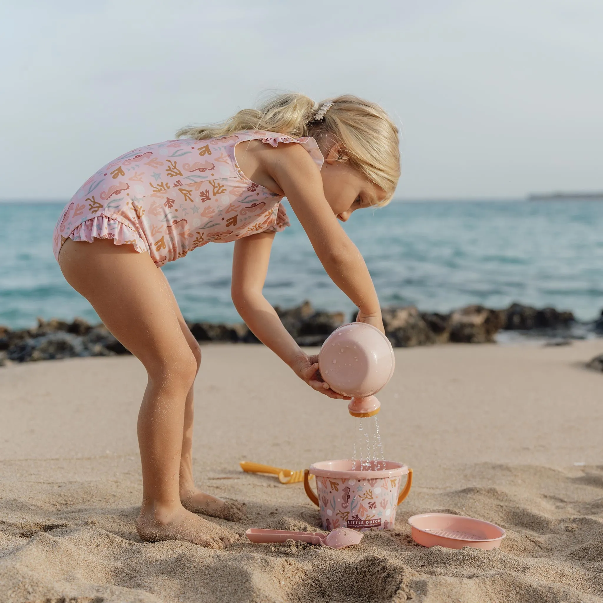 Little Dutch Beach Set - Ocean Dreams Pink