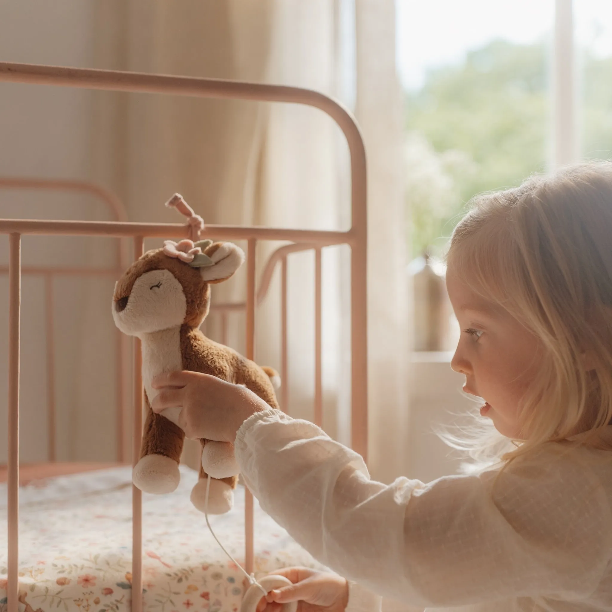 Little Dutch Deer Musical Pull Toy - Fairy Garden