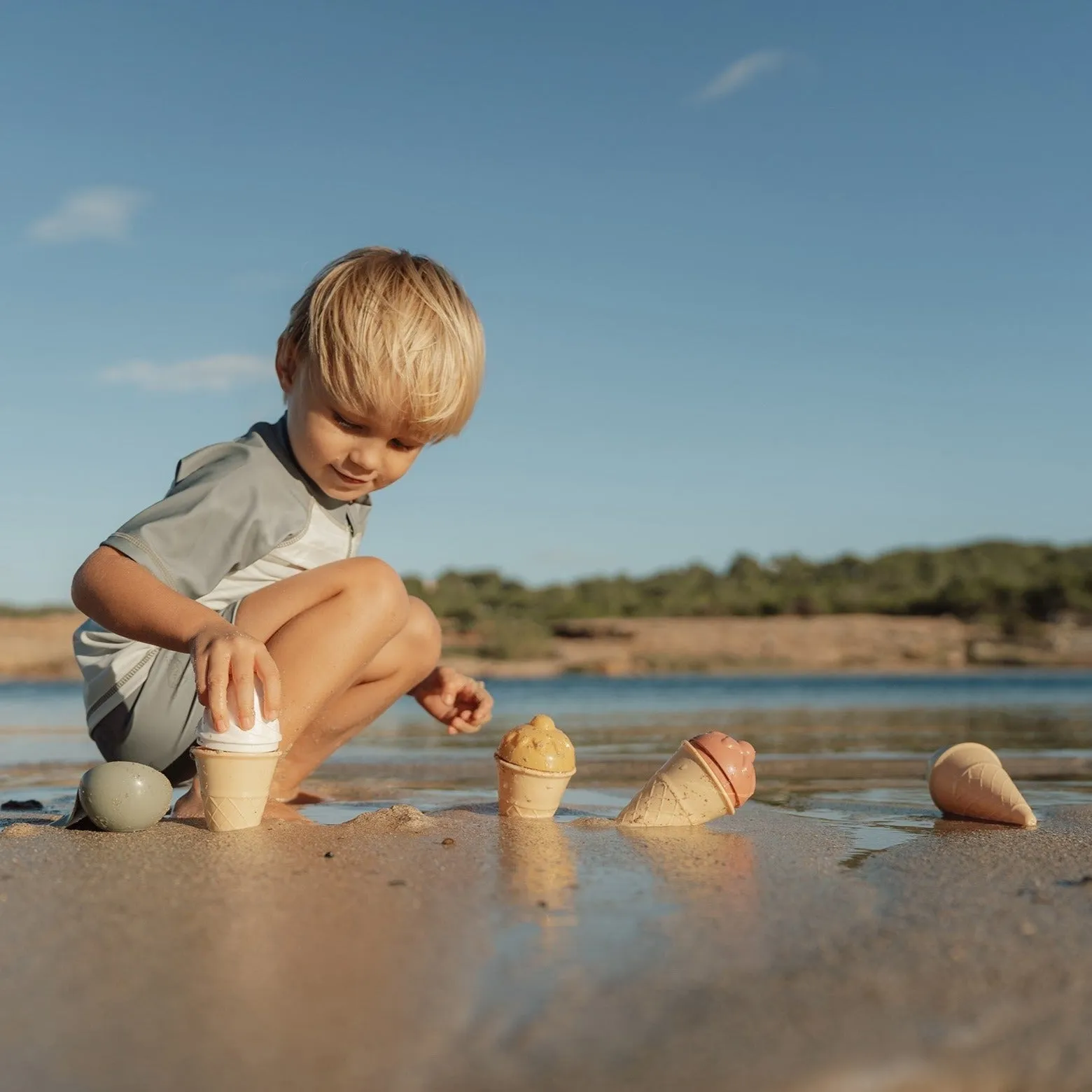 Little Dutch Ice Cream 9 Piece Beach Set